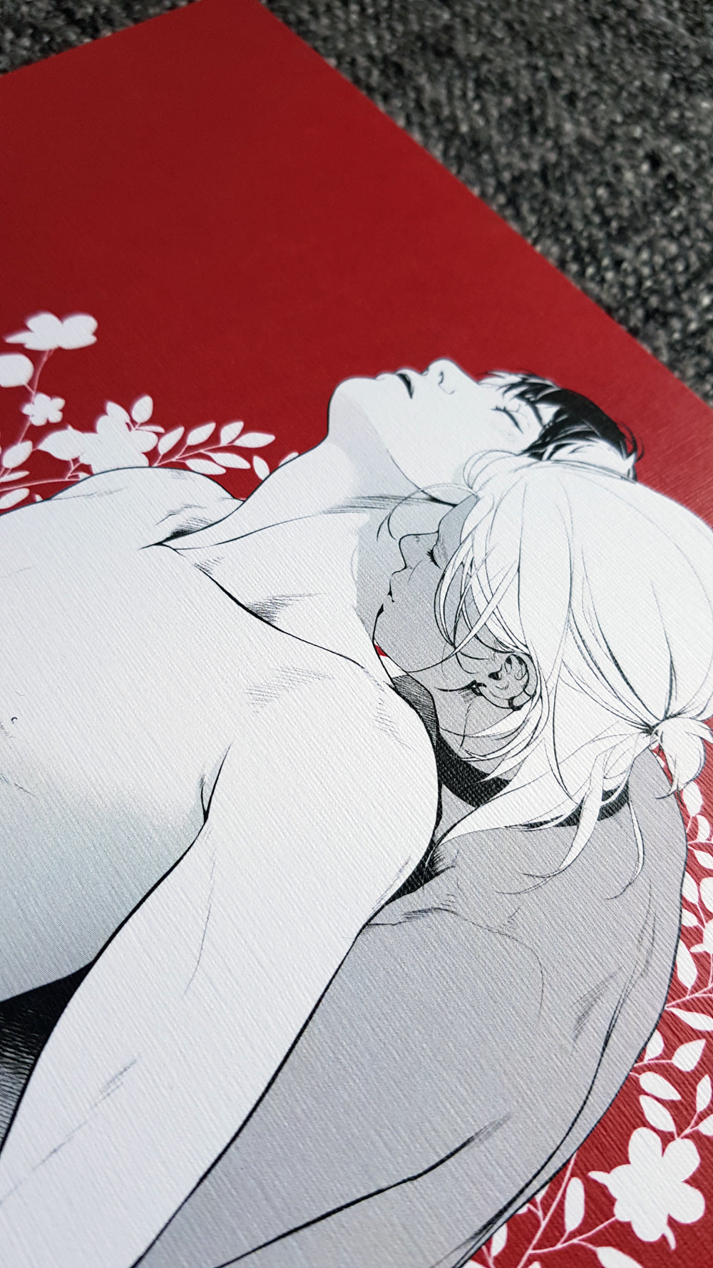 PRINT Kiss the neck - EDIllustration