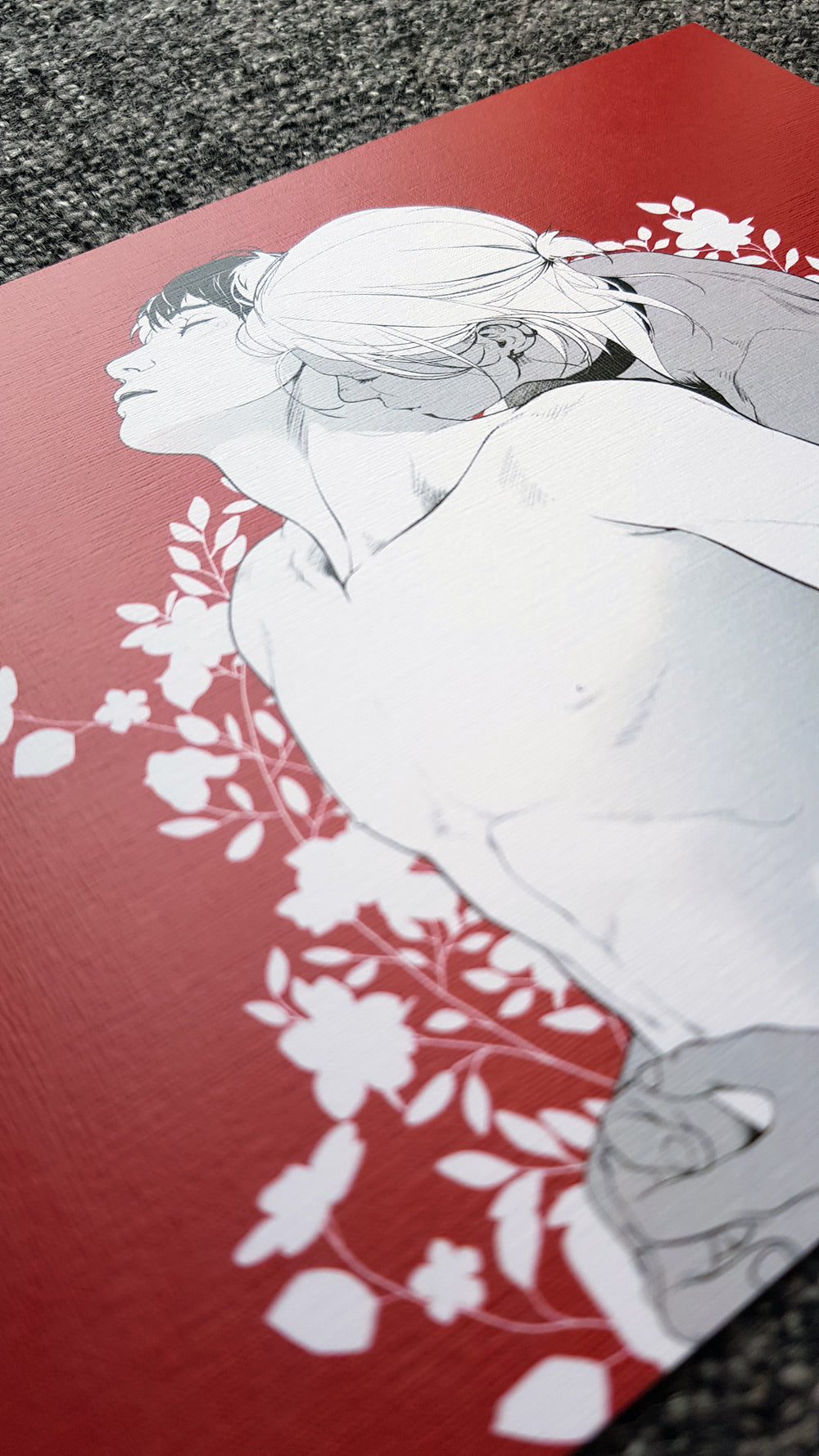 PRINT Kiss the neck - EDIllustration