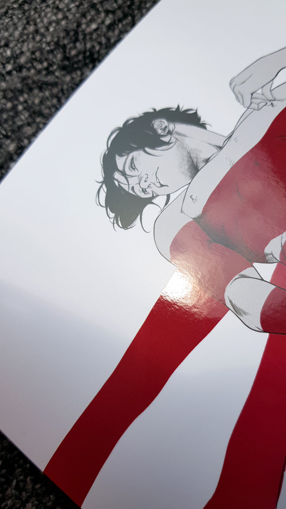 PRINT KINK22 - Touch yourself (partial varnish) [NSFW] - EDIllustration