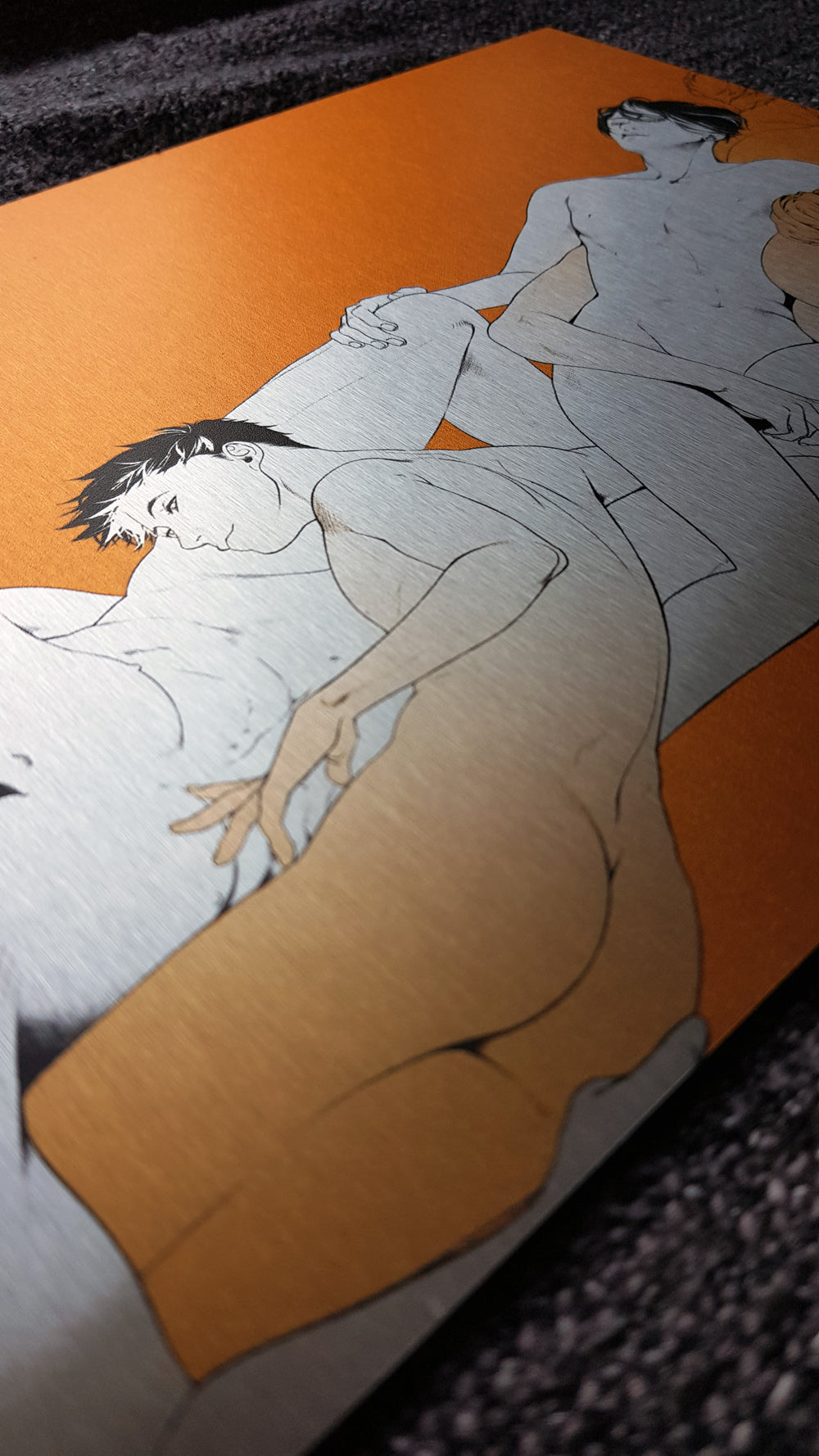 ALUMINIUM COMPOSITE PANEL Hiroki and Elia Kink #5 - EDIllustration