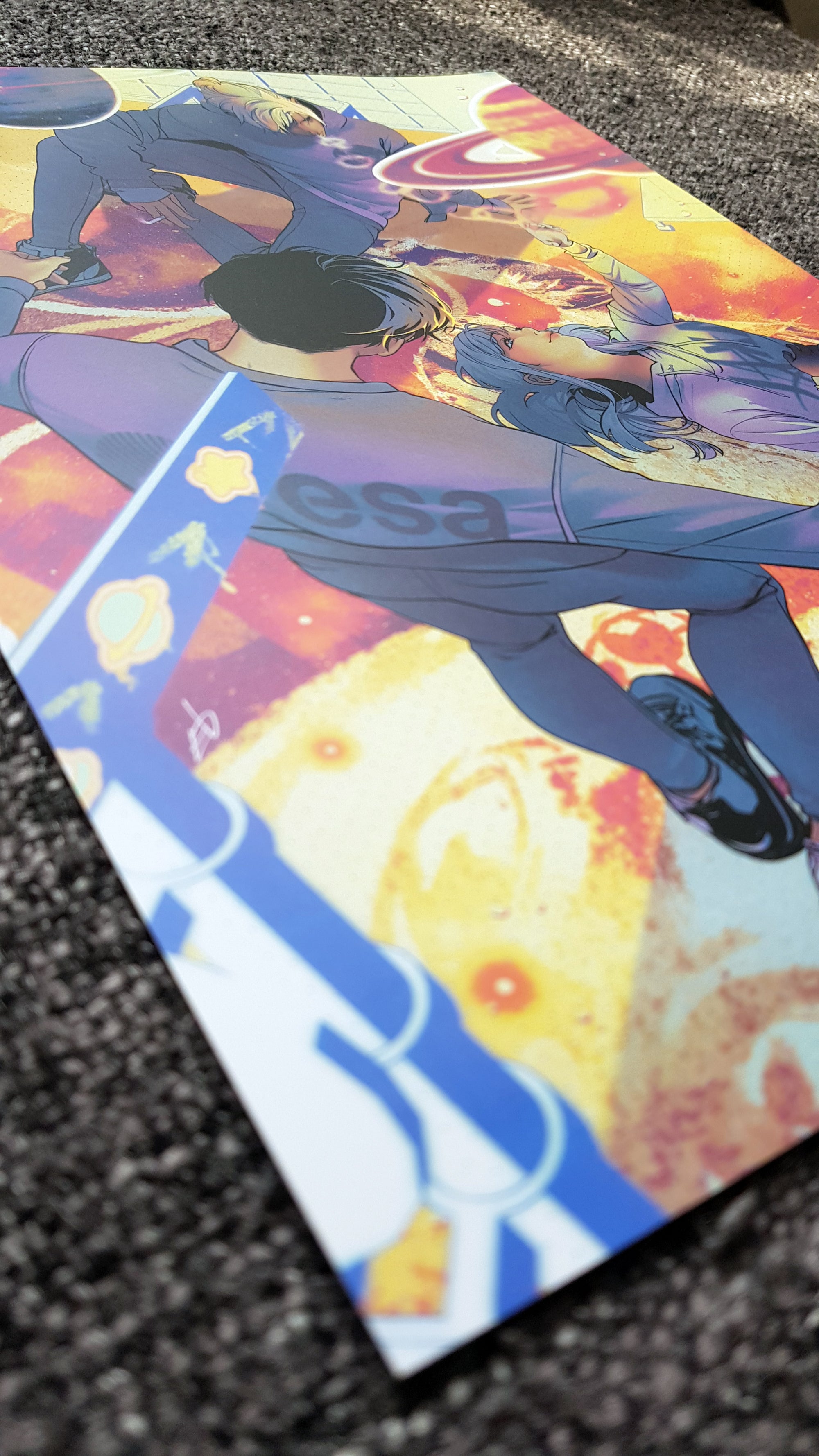 PRINT Galaxy (softfeel) - EDIllustration