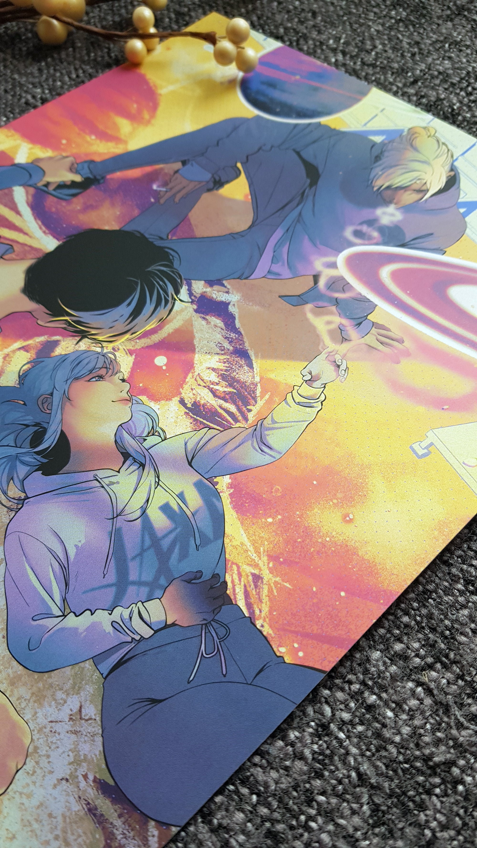 PRINT Galaxy (softfeel) - EDIllustration