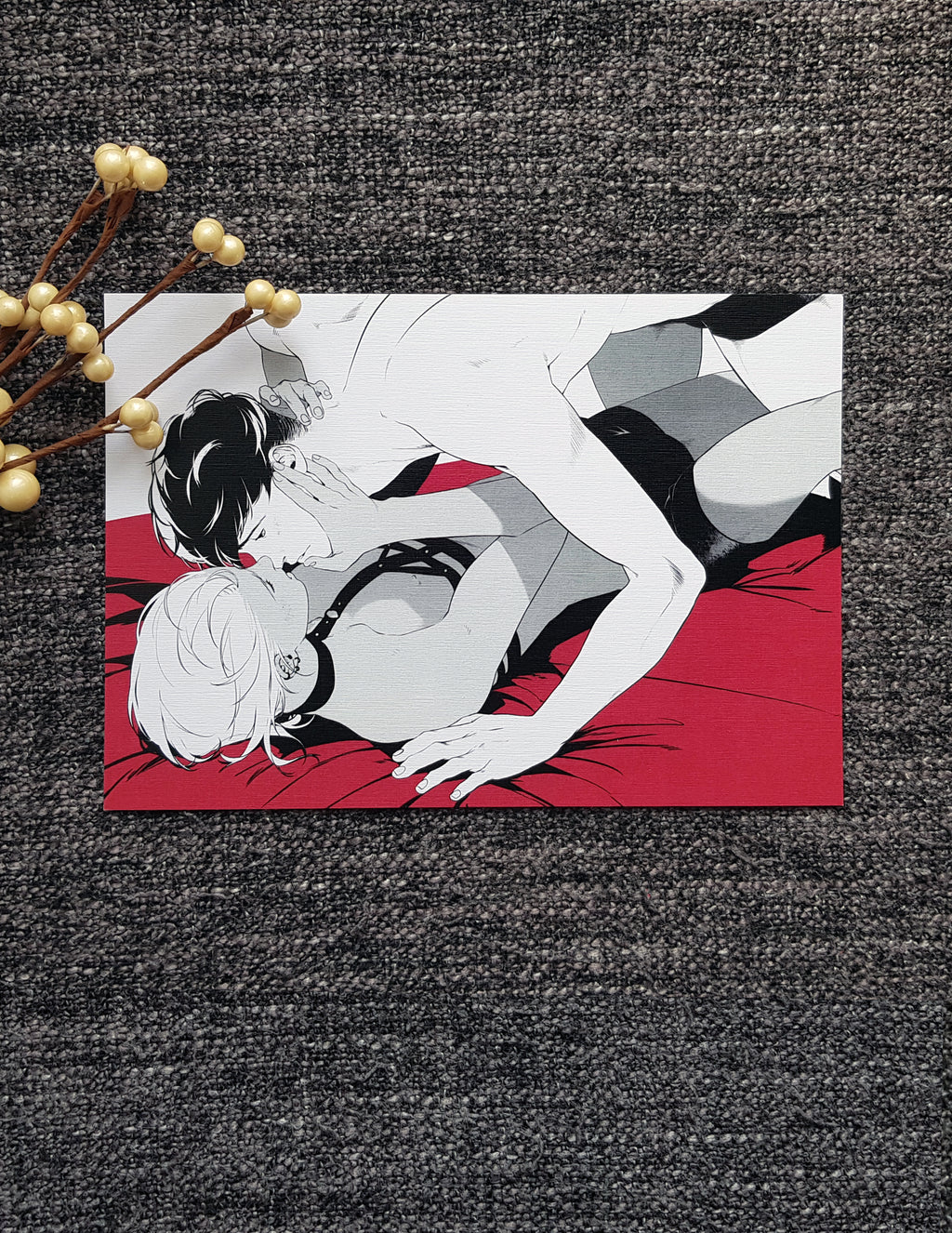 PRINT KINK23 - taste your lips - EDIllustration