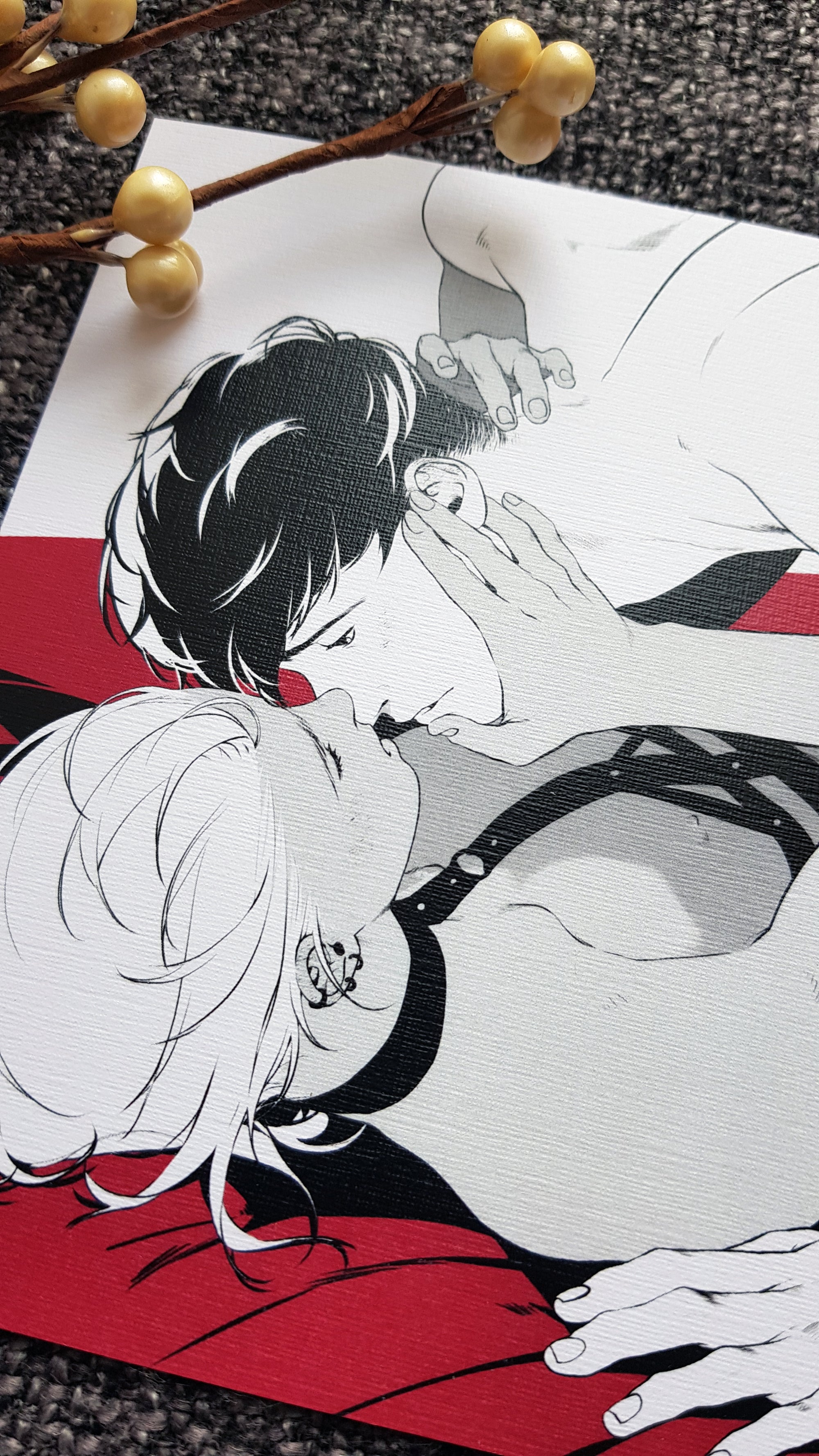 PRINT KINK23 - taste your lips - EDIllustration