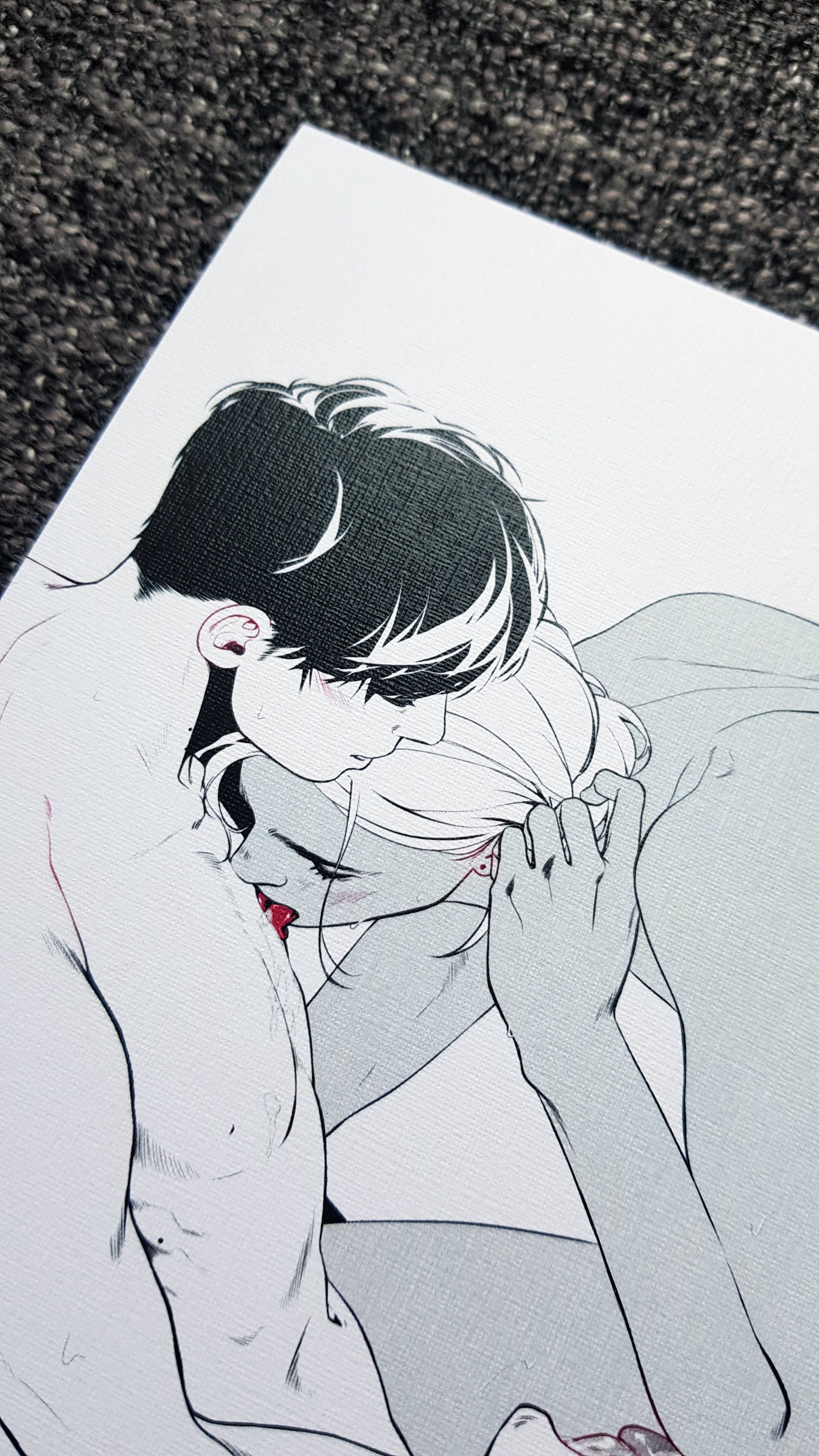 PRINT KINK23 - Lick it clean [NSFW] - EDIllustration