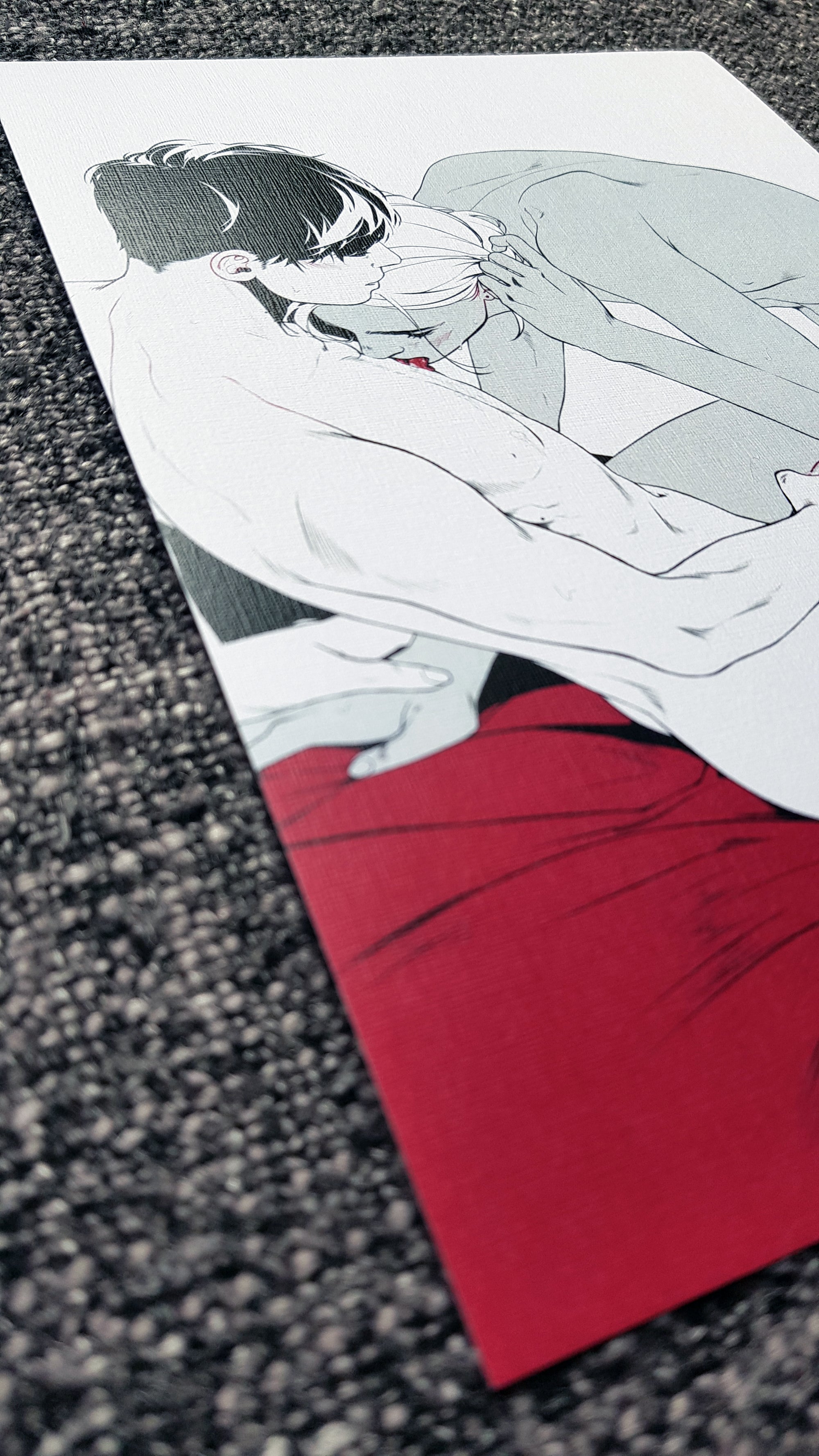 PRINT KINK23 - Lick it clean [NSFW] - EDIllustration