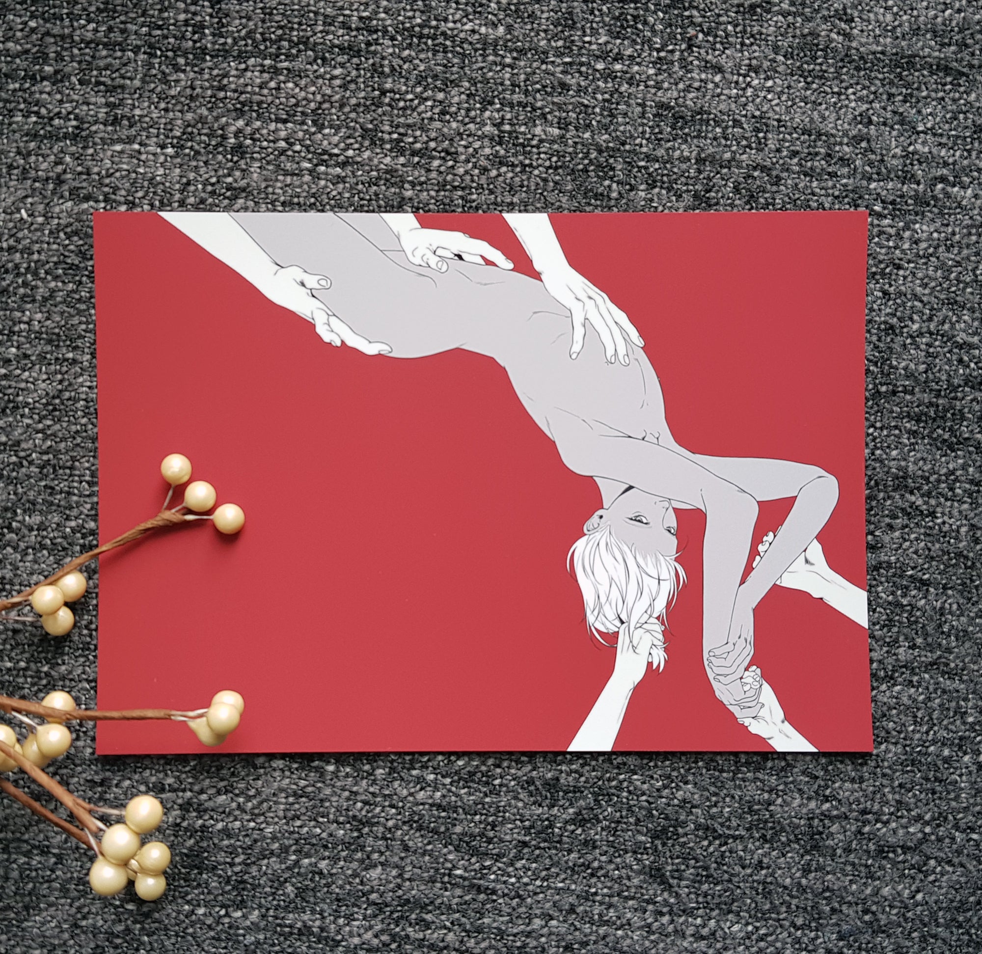 PRINT KINK23 - hold me