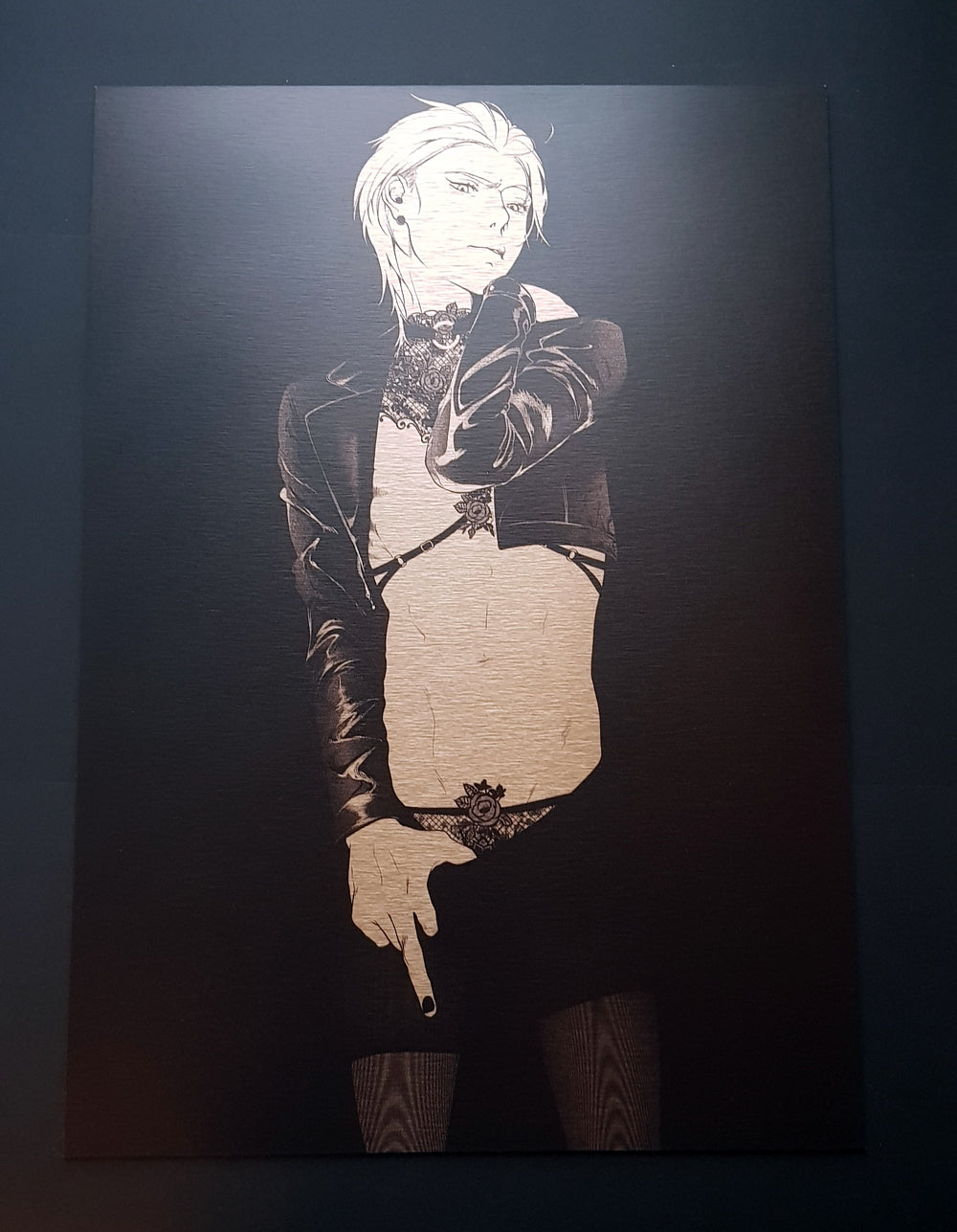 ALUM. COMP. PANEL Middle finger Sunao