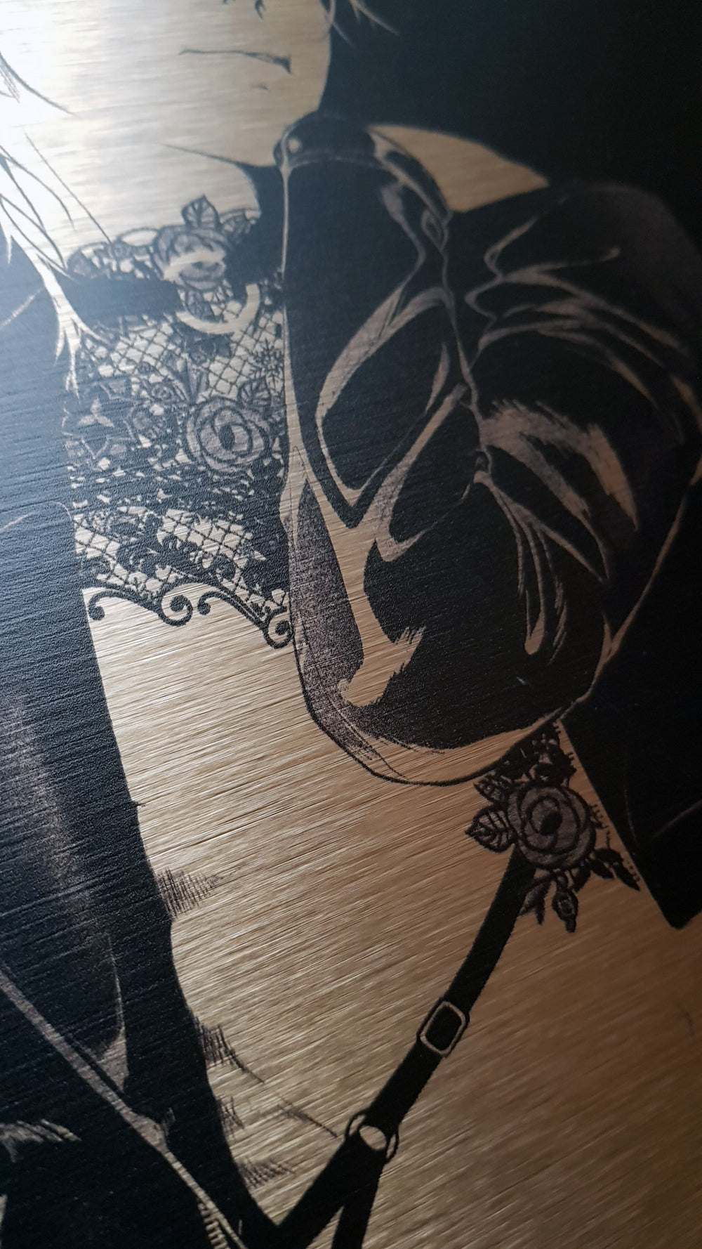 ALUM. COMP. PANEL Middle finger Sunao