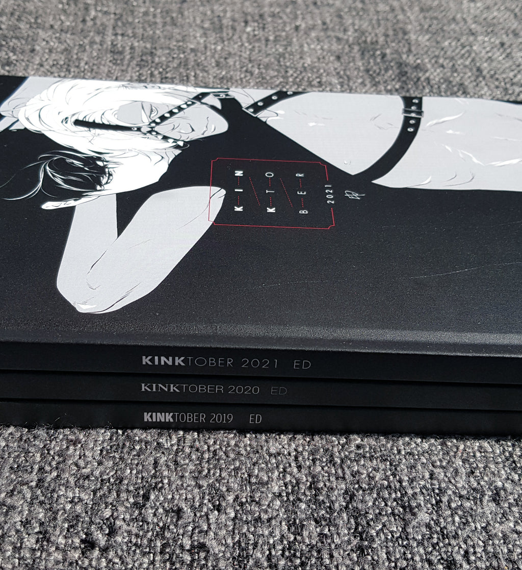 ARTBOOK COLLECTION KINKtober 2019 - 2021 [NSFW] - 3 books - EDIllustration