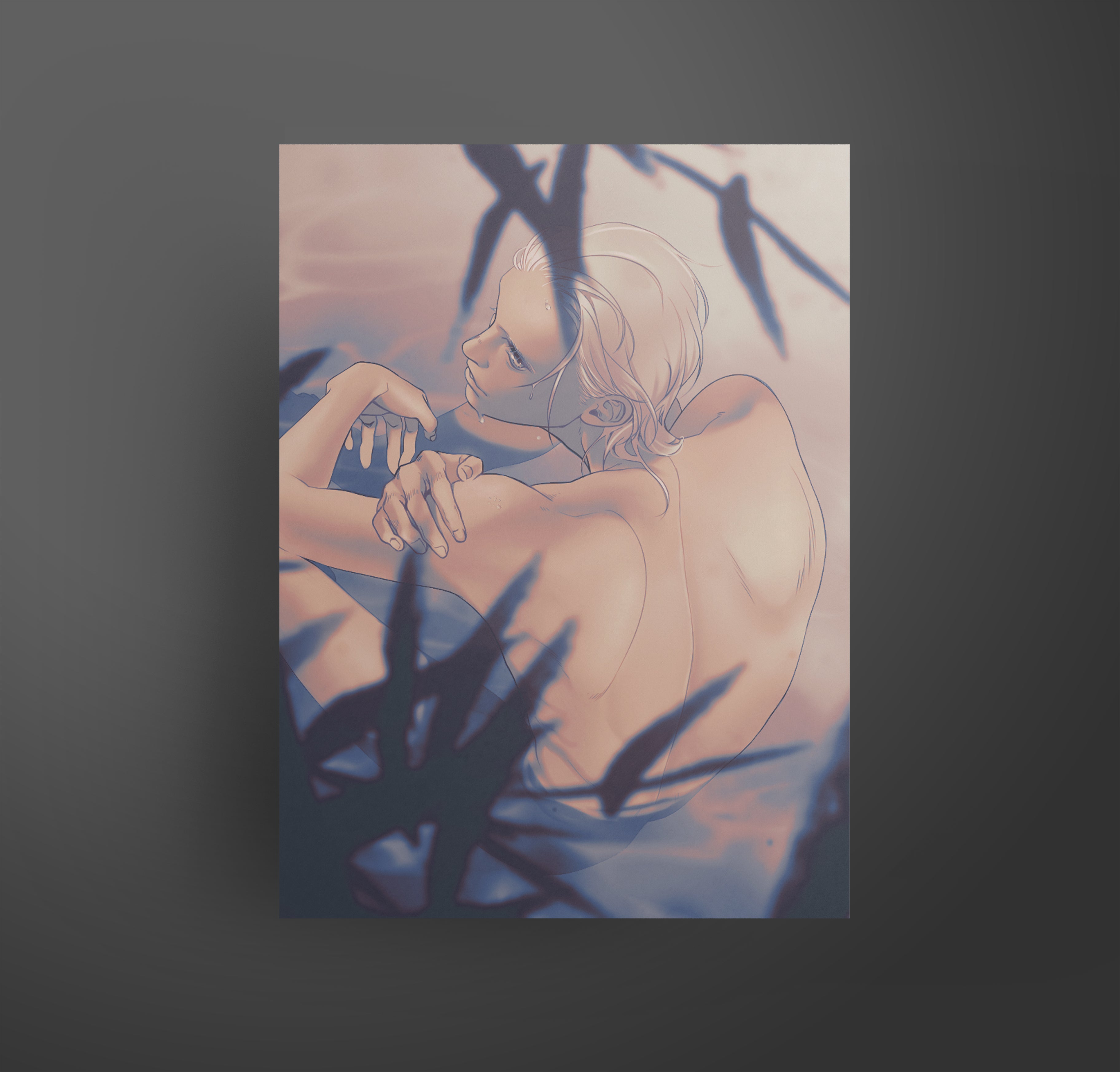 ACEO - Bath at sunset