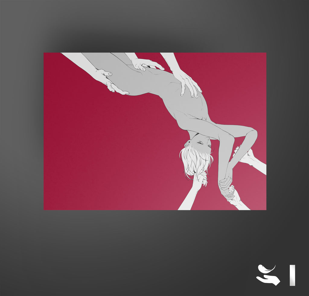 PRINT KINK23 - hold me