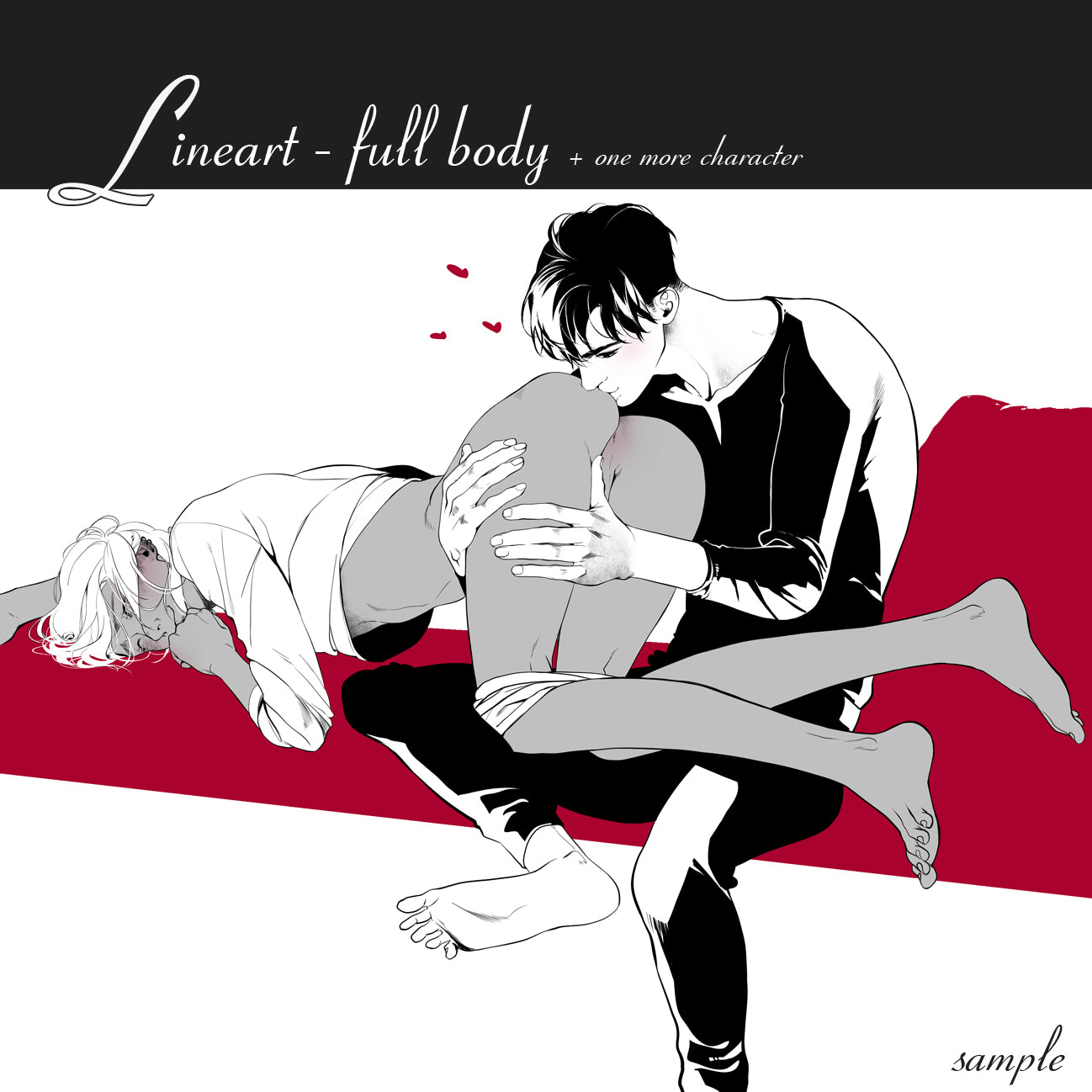 Commissions - Lineart - digital