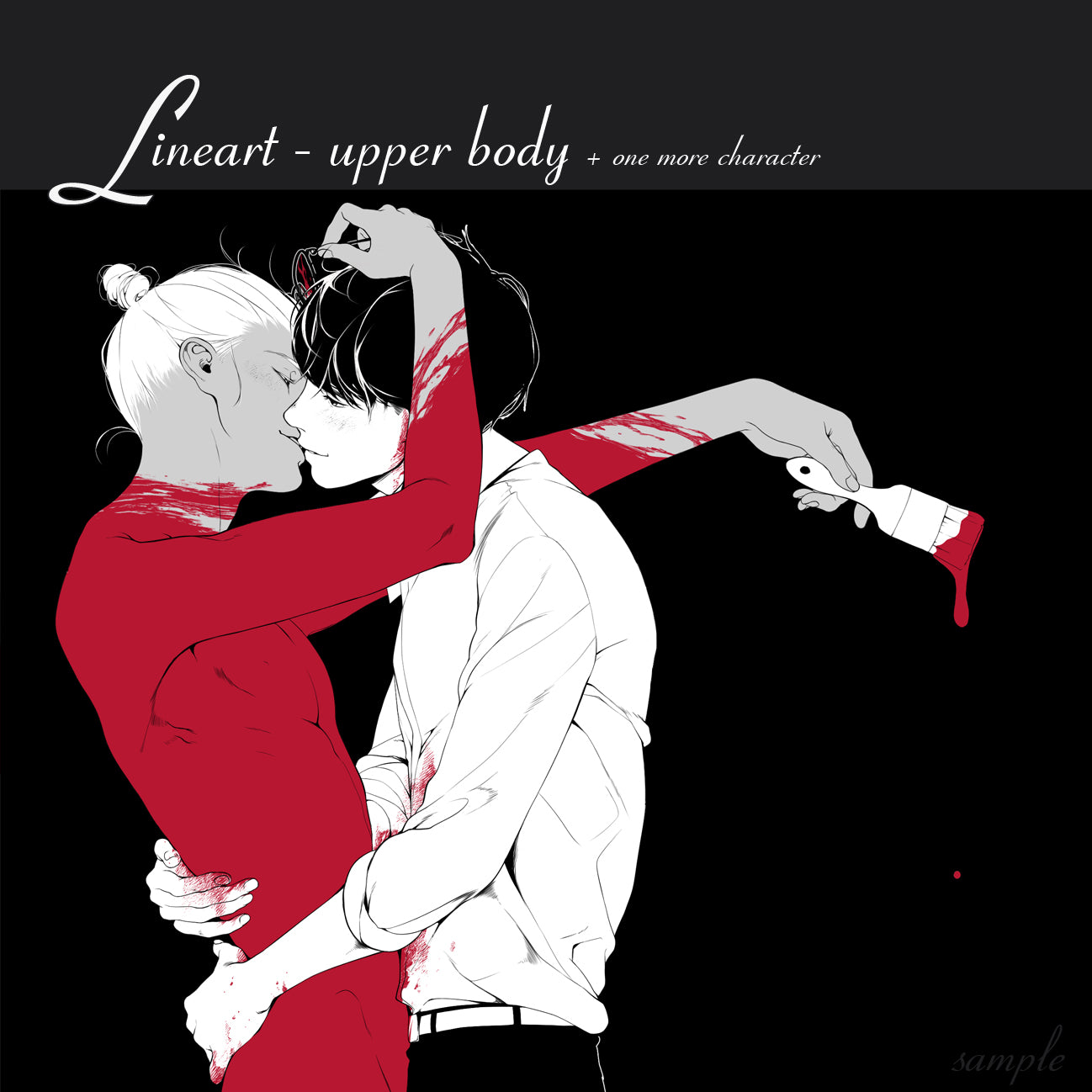 Commissions - Lineart - digital