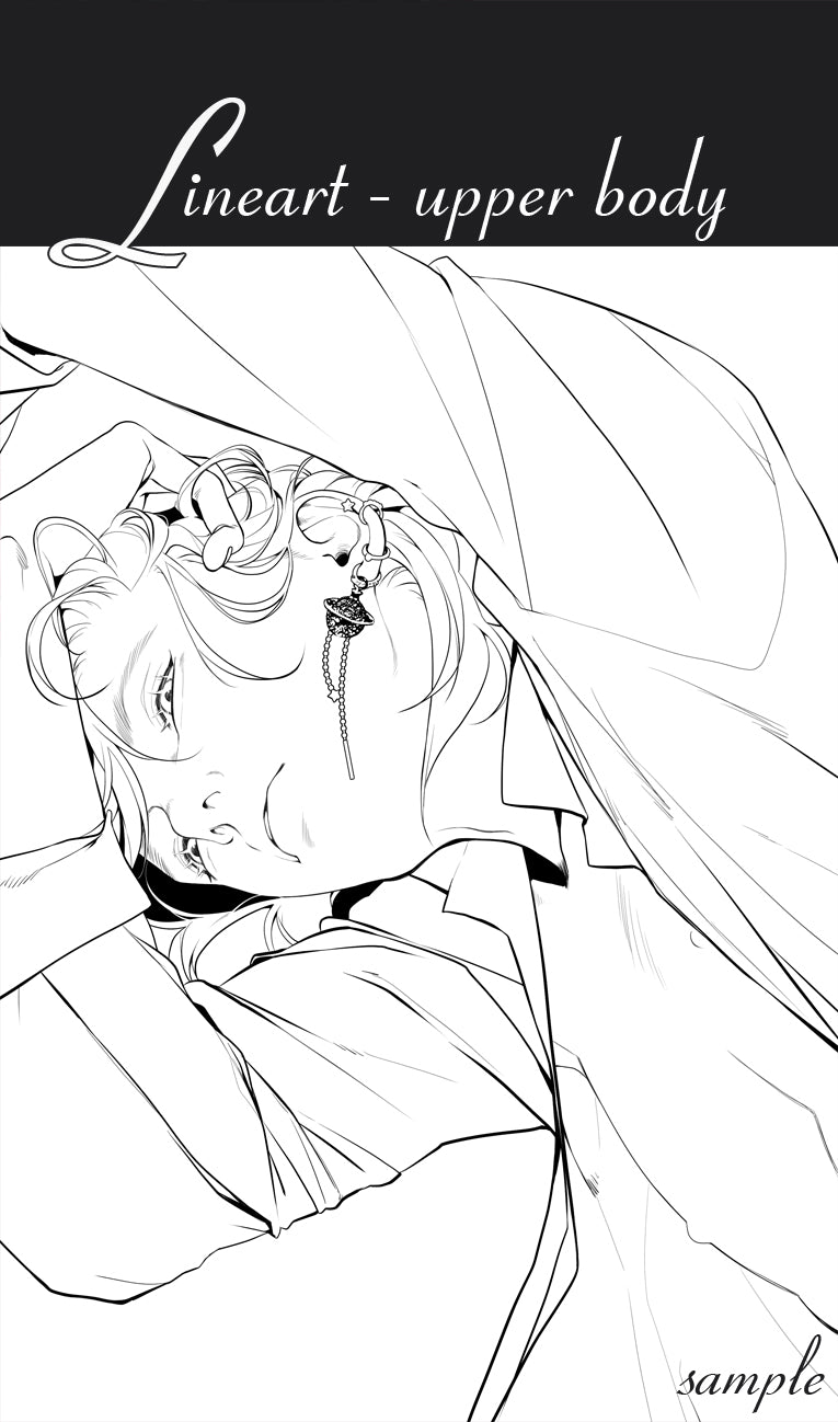 Commissions - Lineart - digital