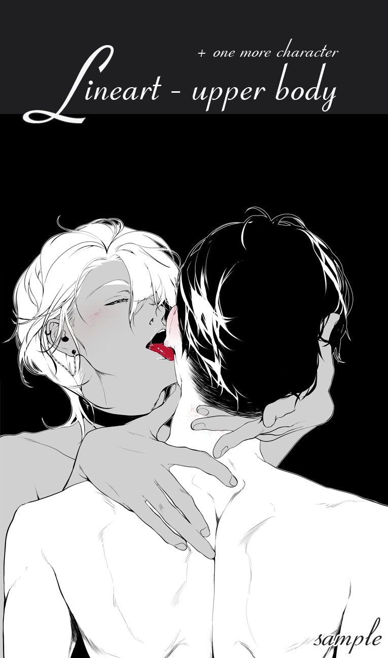 Commissions - Lineart - digital