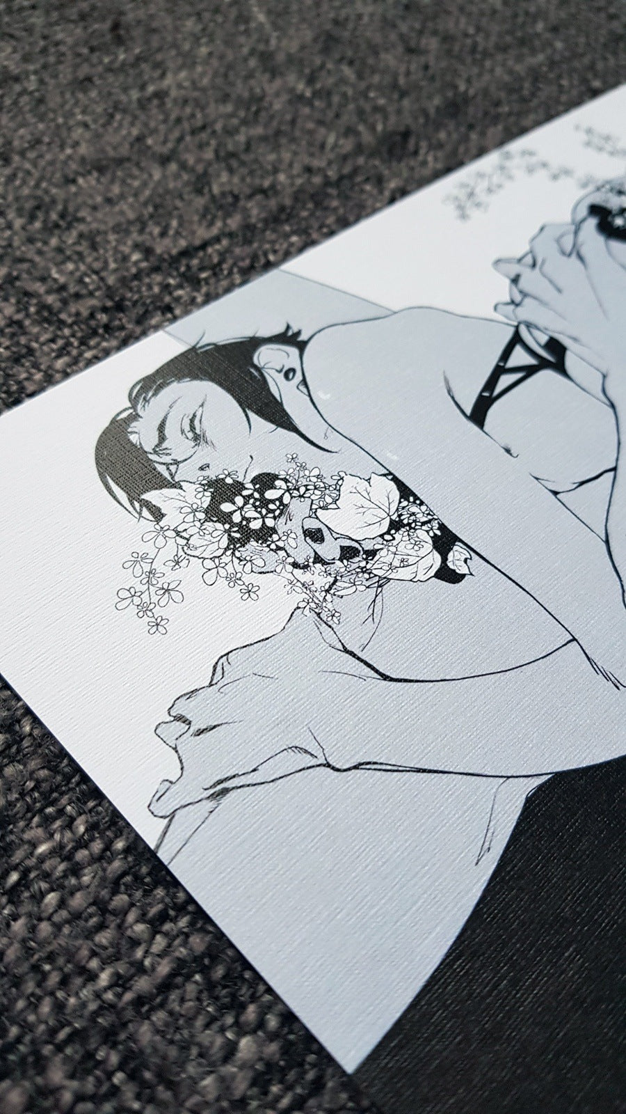 PRINT KINK20 - 69 (flower edition) - EDIllustration