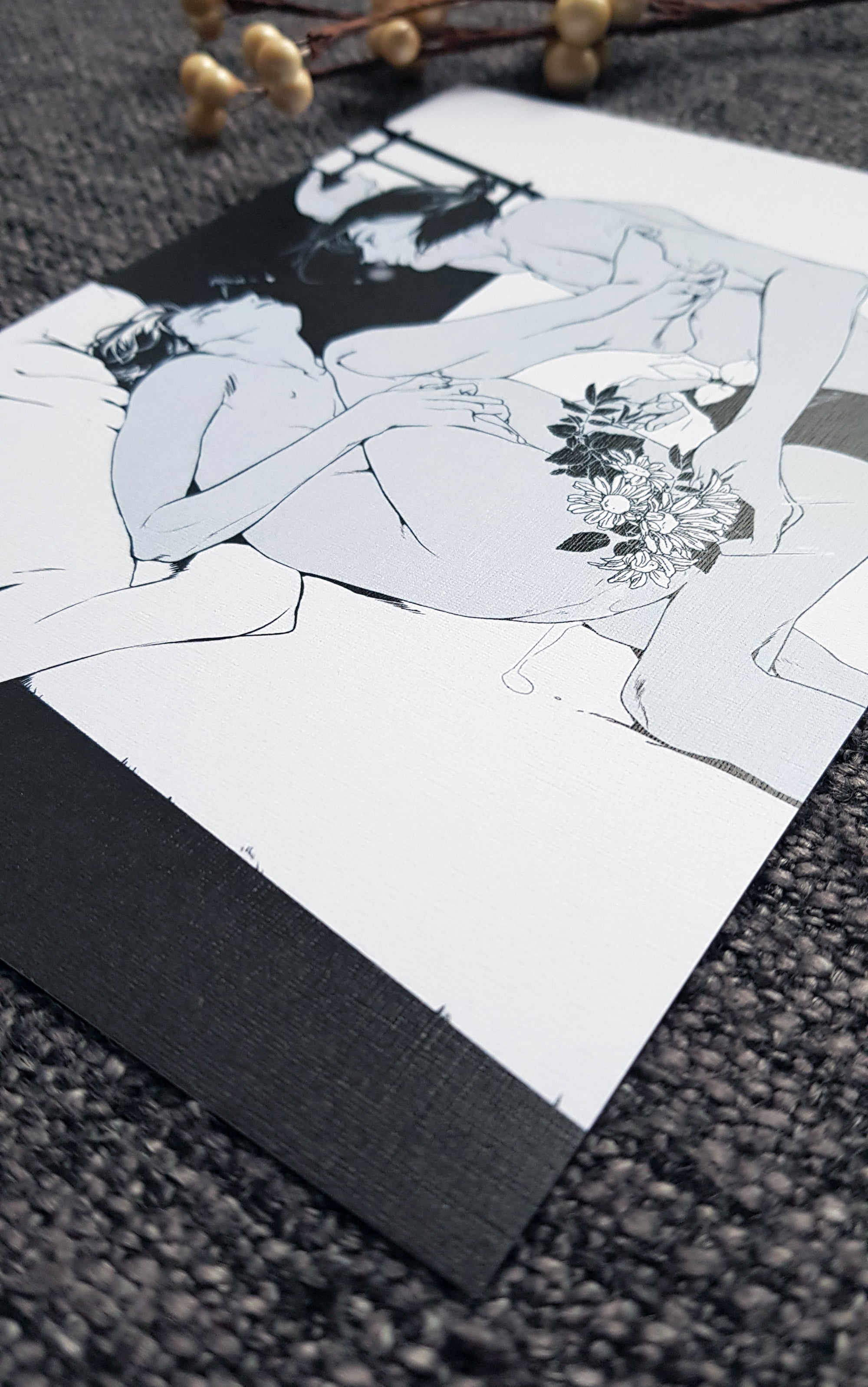 PRINT KINK20 - toys (flower edition) - EDIllustration