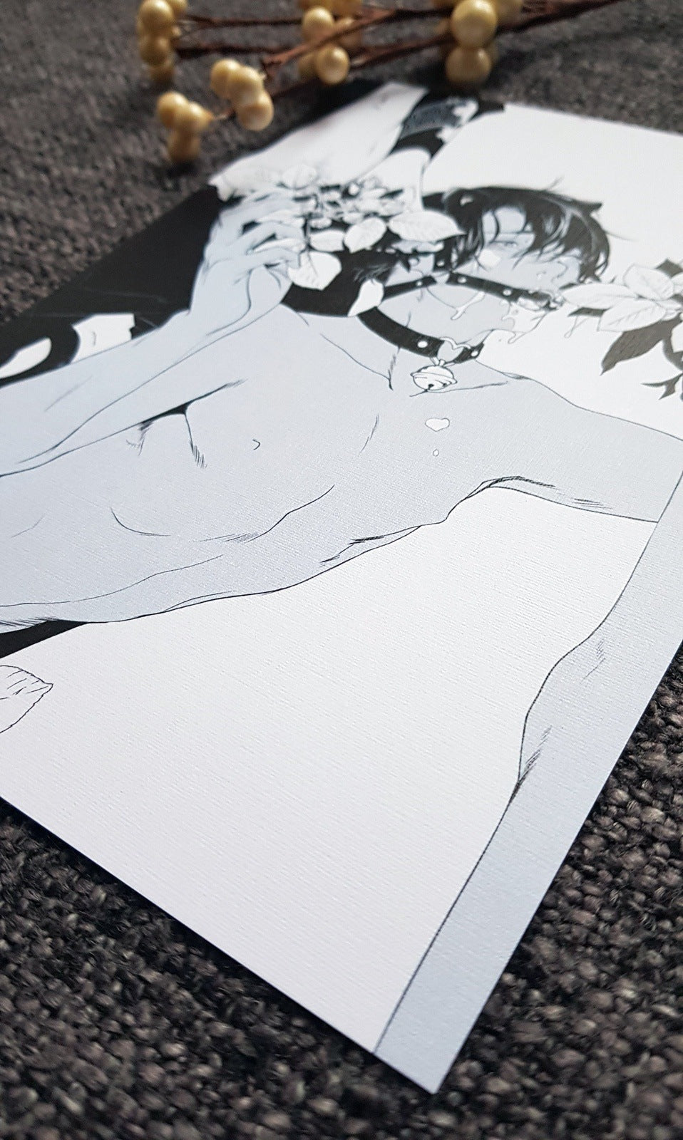 PRINT KINK20 - petplay (flower edition) - EDIllustration