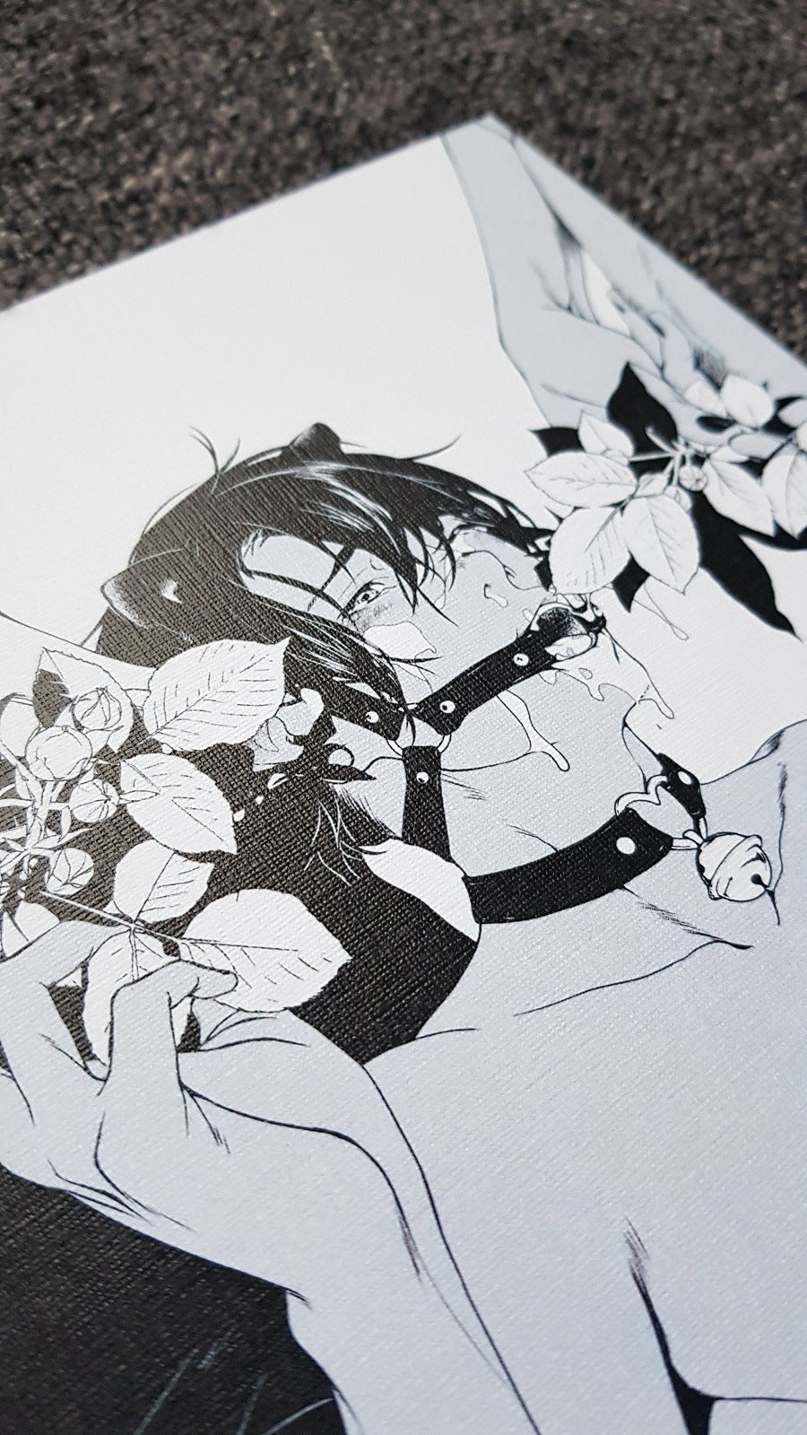 PRINT KINK20 - petplay (flower edition) - EDIllustration