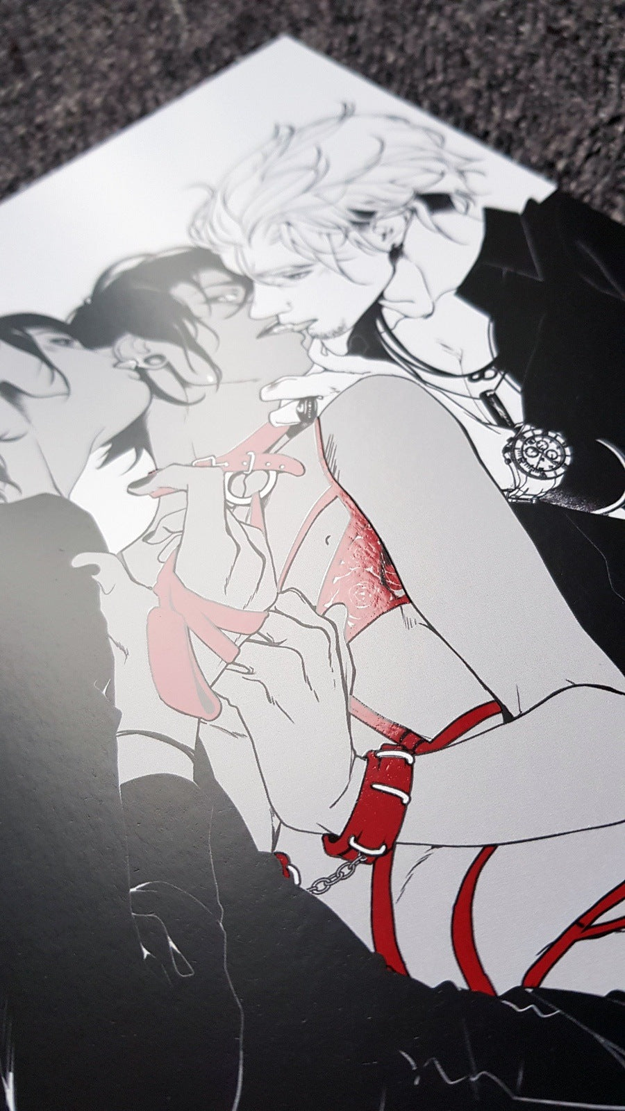 PRINT KINK20 - sharing (partial varnish) - EDIllustration