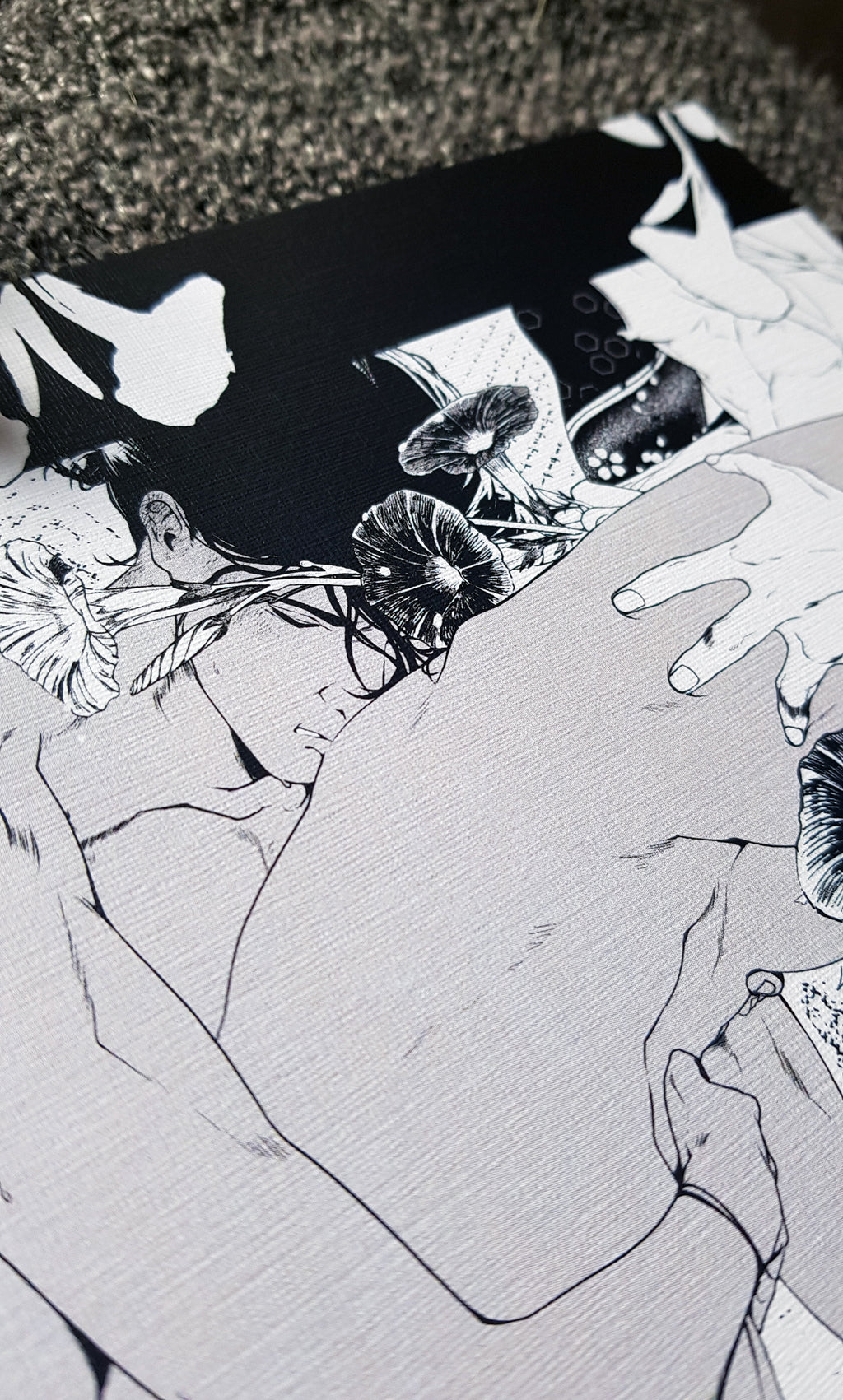 PRINT love nectar - (flower edition) - EDIllustration