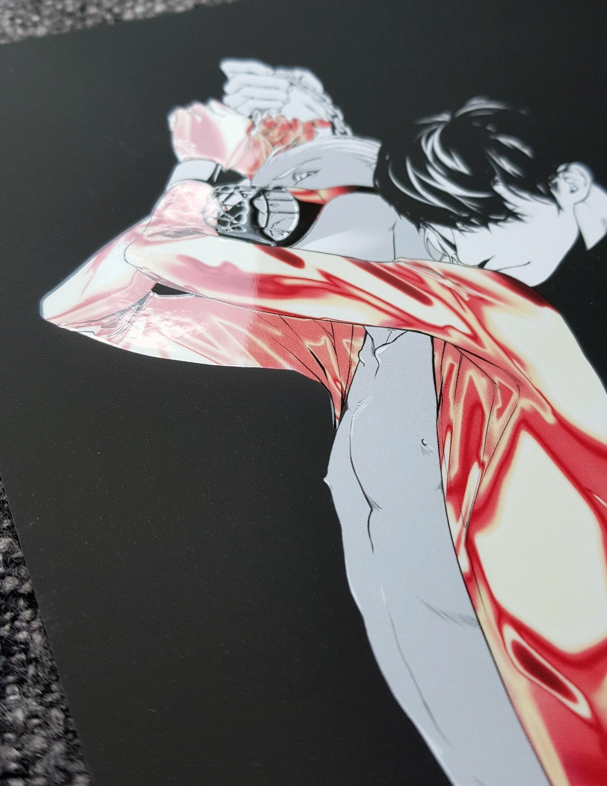 PRINT KINK21 - Latex (partial relief varnish + softfeel) - EDIllustration