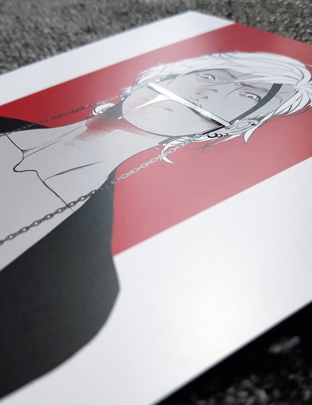 PRINT KINK21 - Nipple torture (partial varnish) - EDIllustration