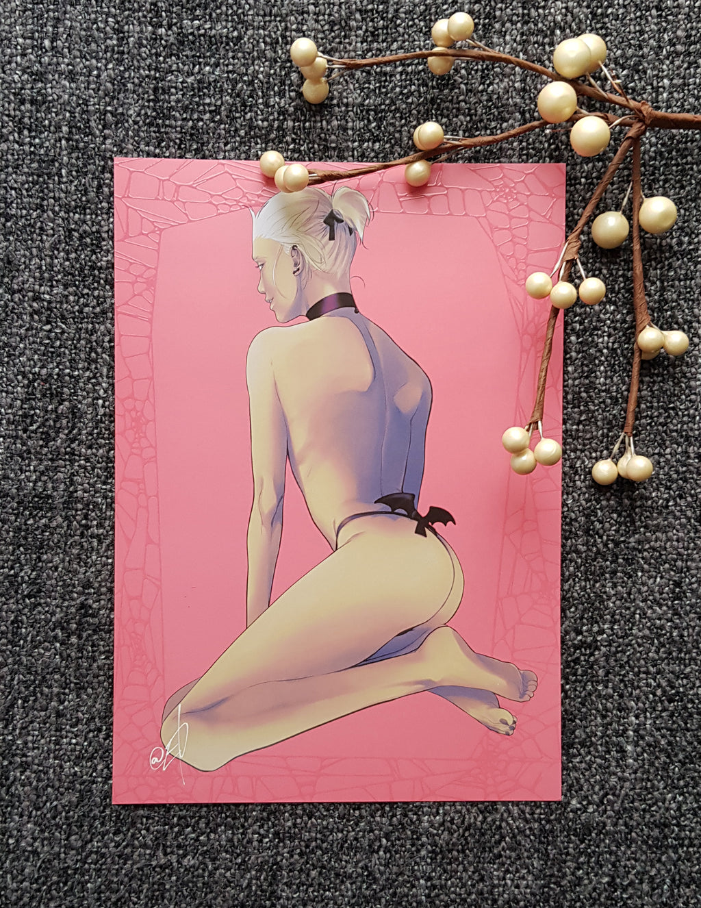 PRINT Halloween (partial relief varnish) - EDIllustration