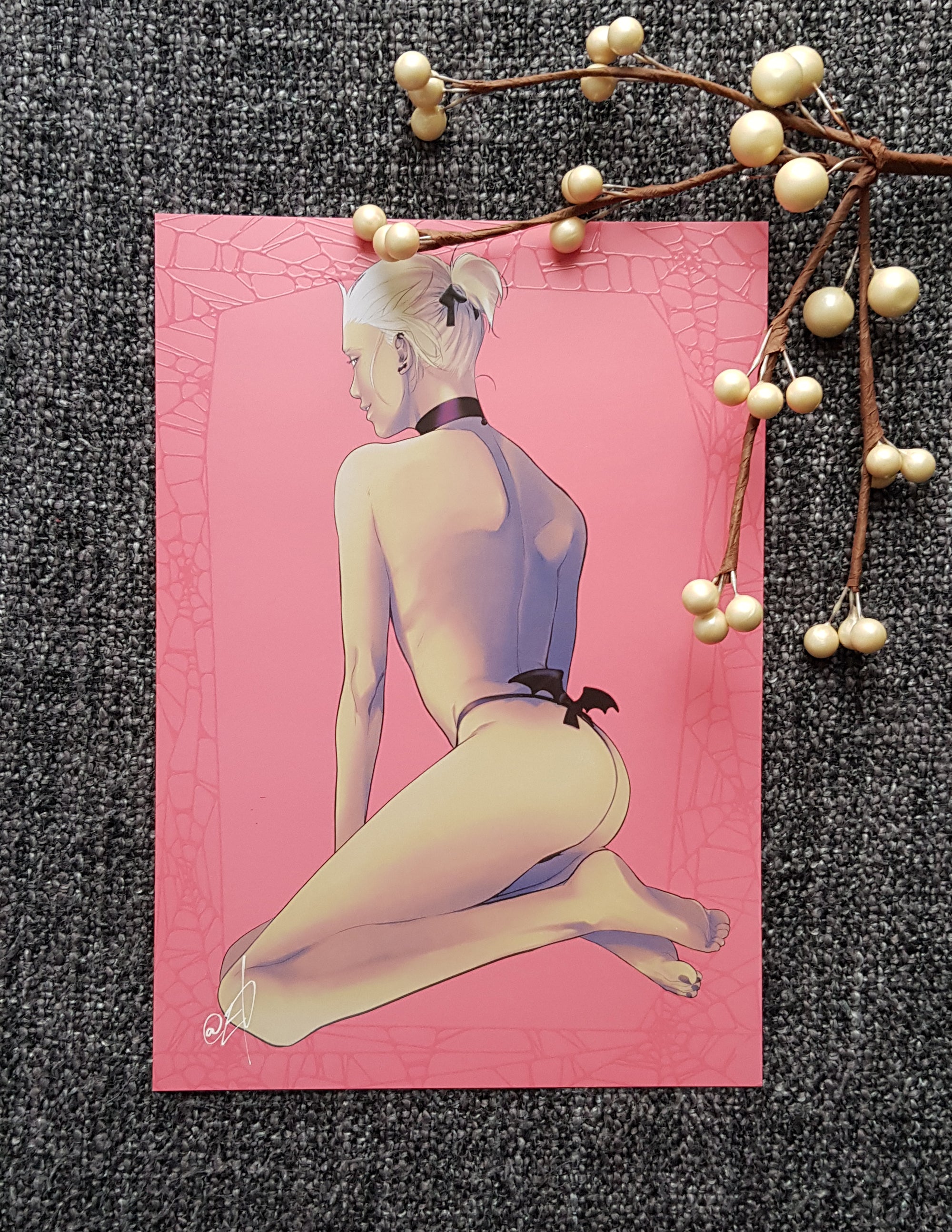 PRINT Halloween (partial relief varnish) - EDIllustration