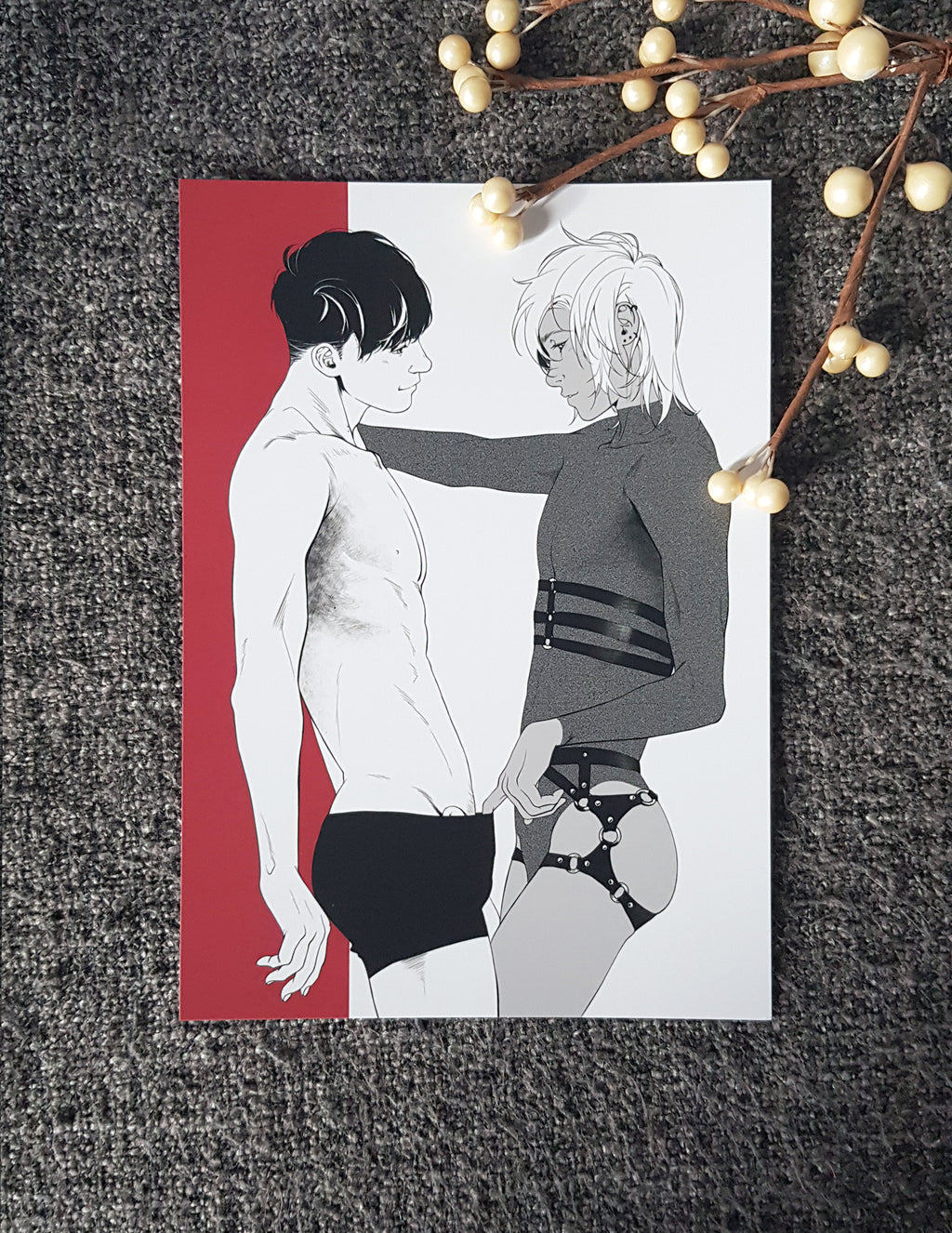 PRINT KINK22 - I bet I can make you pant. [NSFW] - EDIllustration