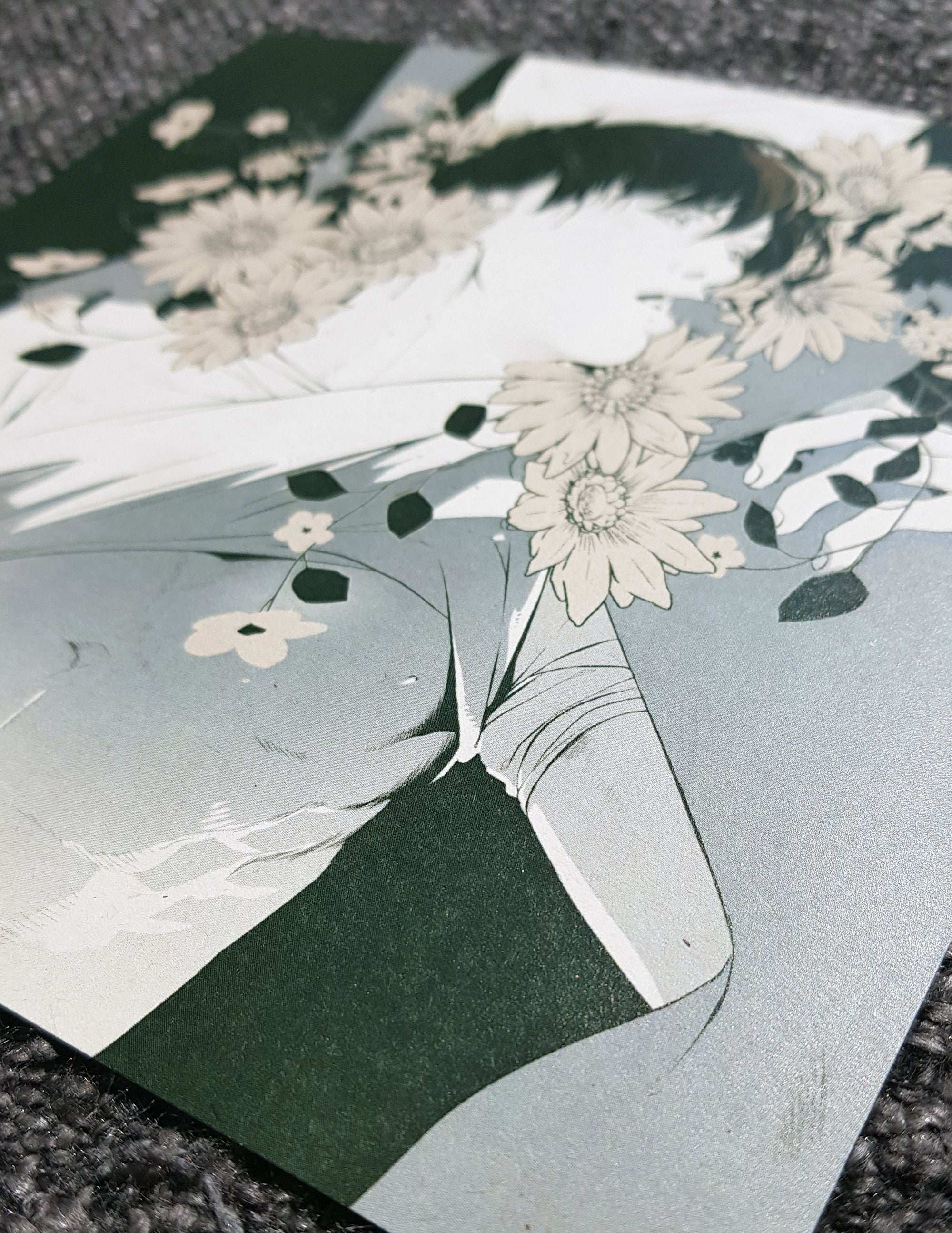 PRINT underboob Aki - Floweredition - EDIllustration