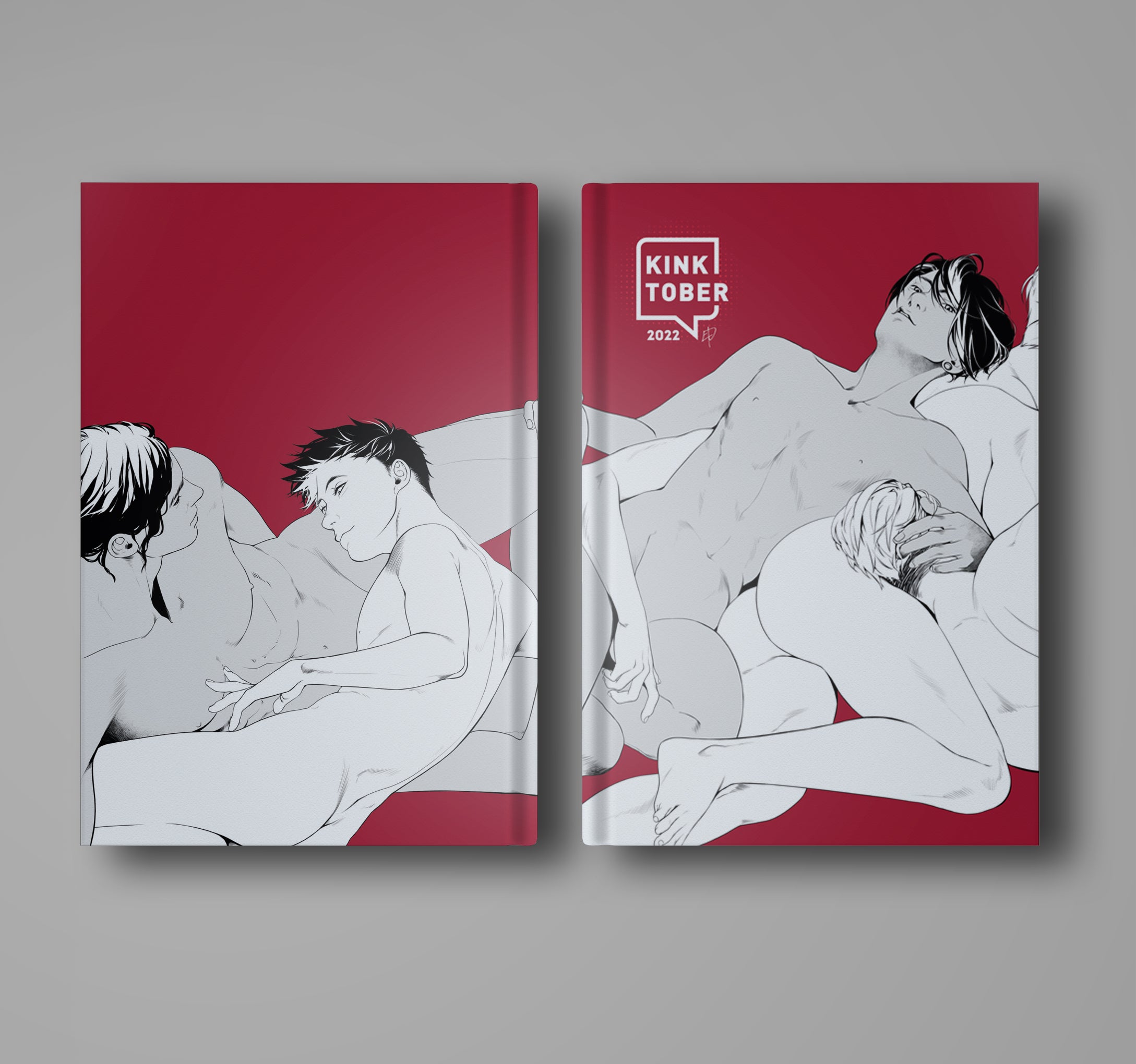 ARTBOOK KINKtober 2022 [NSFW] - EDIllustration