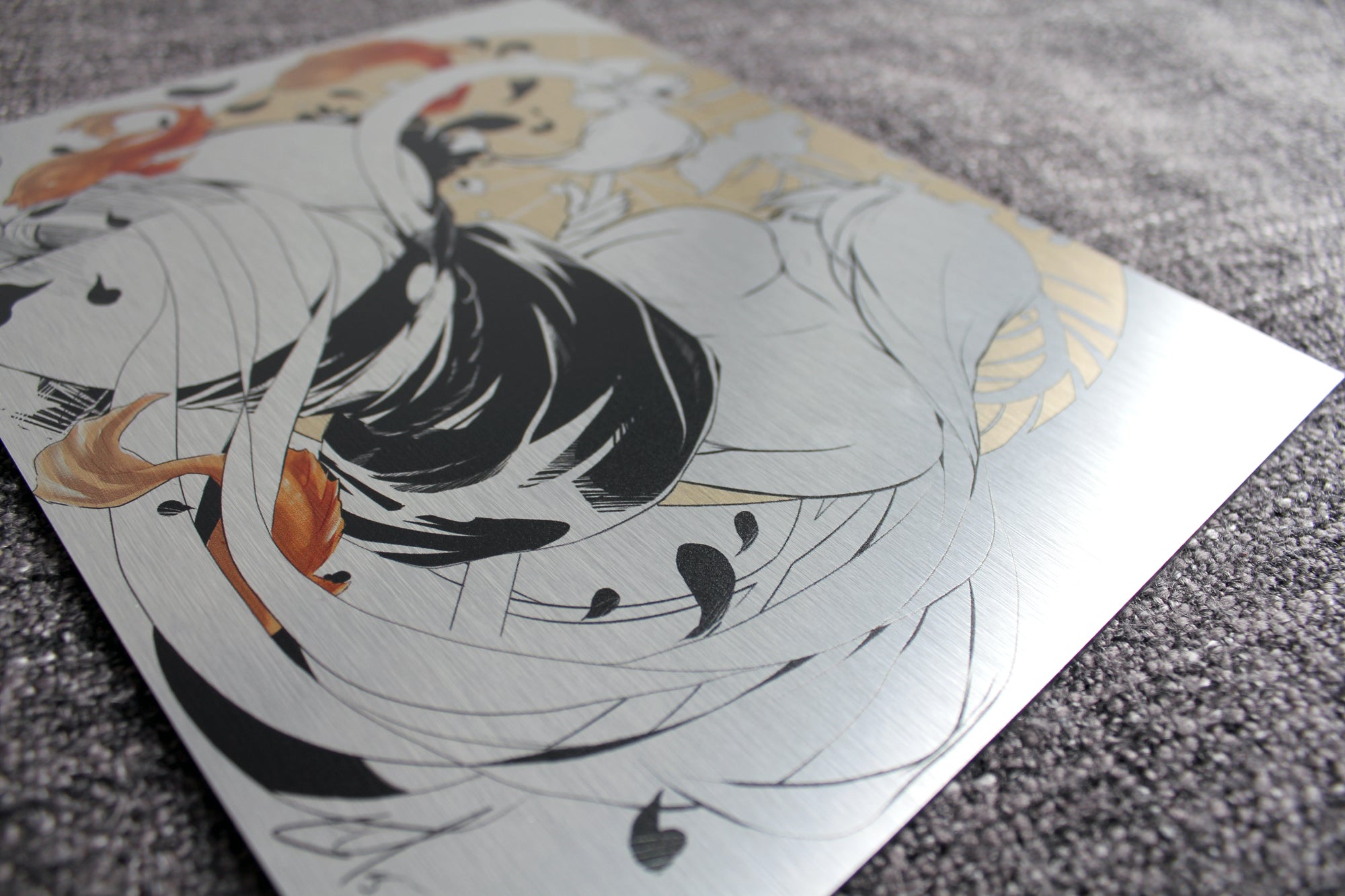 ALUMINIUM COMPOSITE PANEL Nyano Fish cycle - EDIllustration