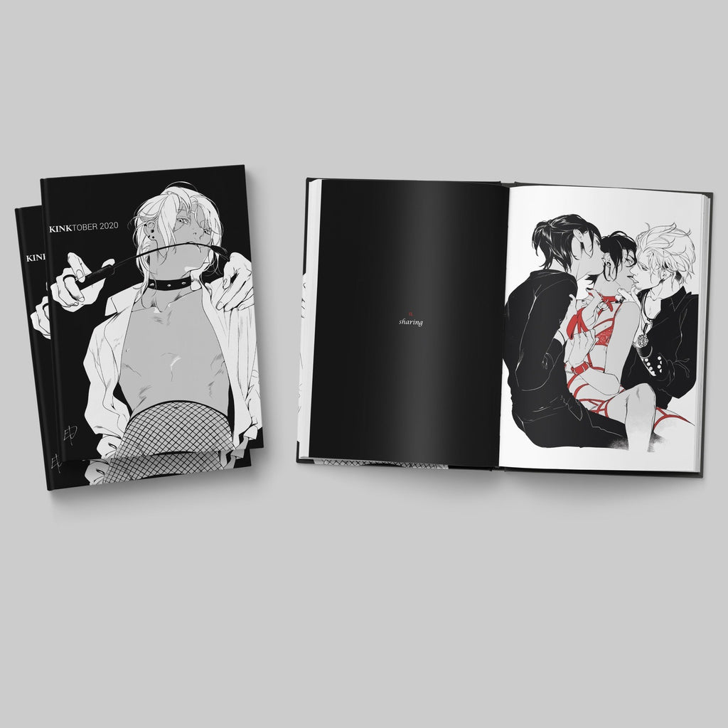 ARTBOOK KINKtober 2020 [NSFW] - EDIllustration