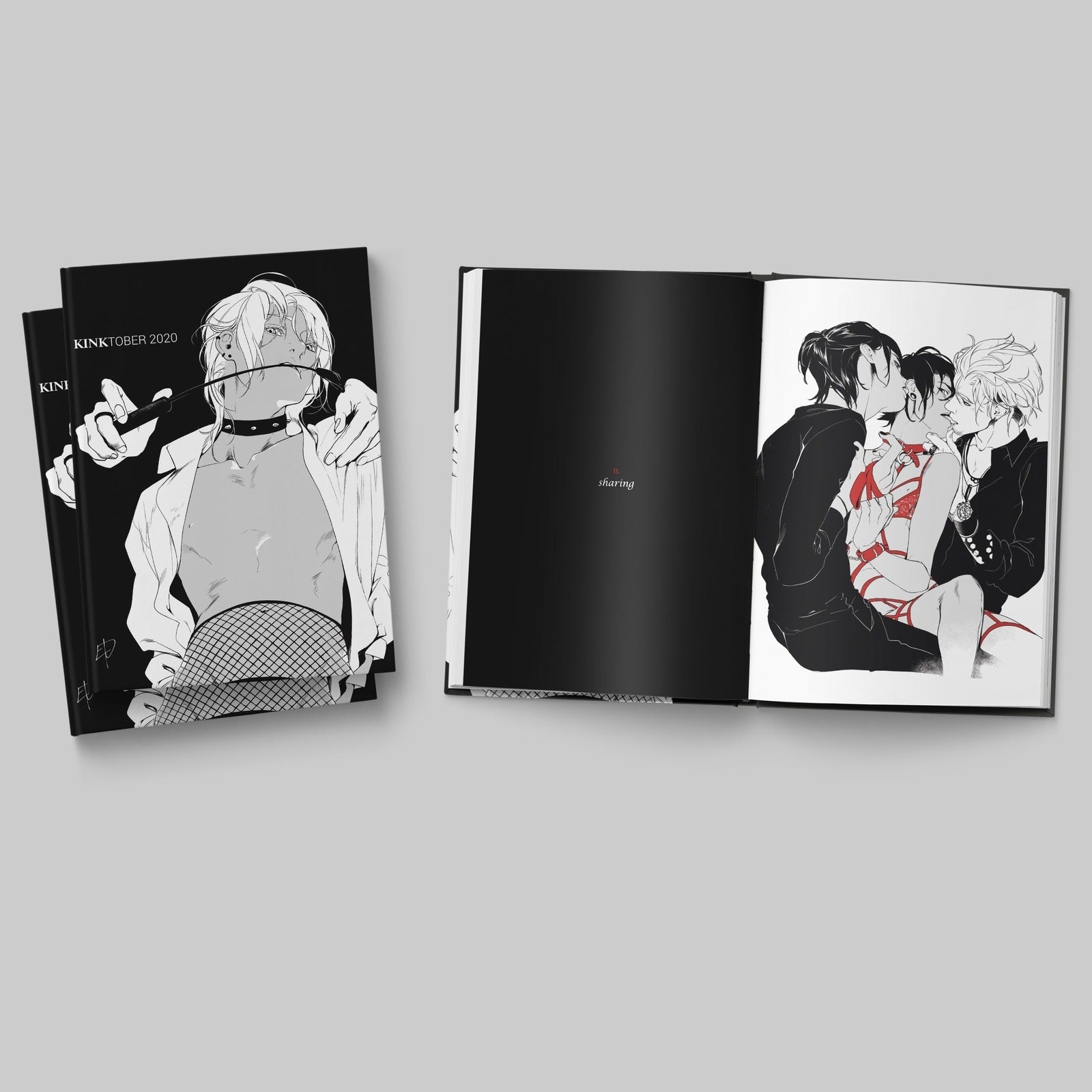ARTBOOK KINKtober 2020 [NSFW] - EDIllustration