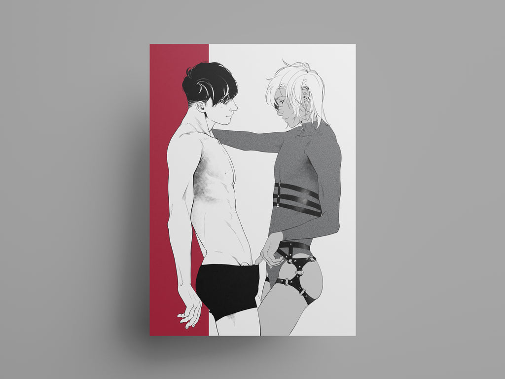 PRINT KINK22 - I bet I can make you pant. [NSFW] - EDIllustration