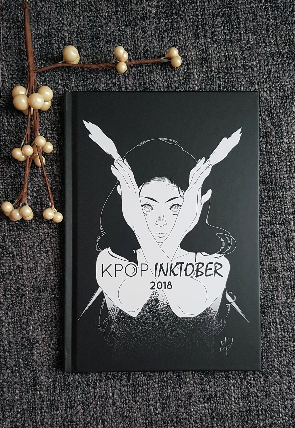 ARTBOOK KPOP Inktober 2018 - EDIllustration