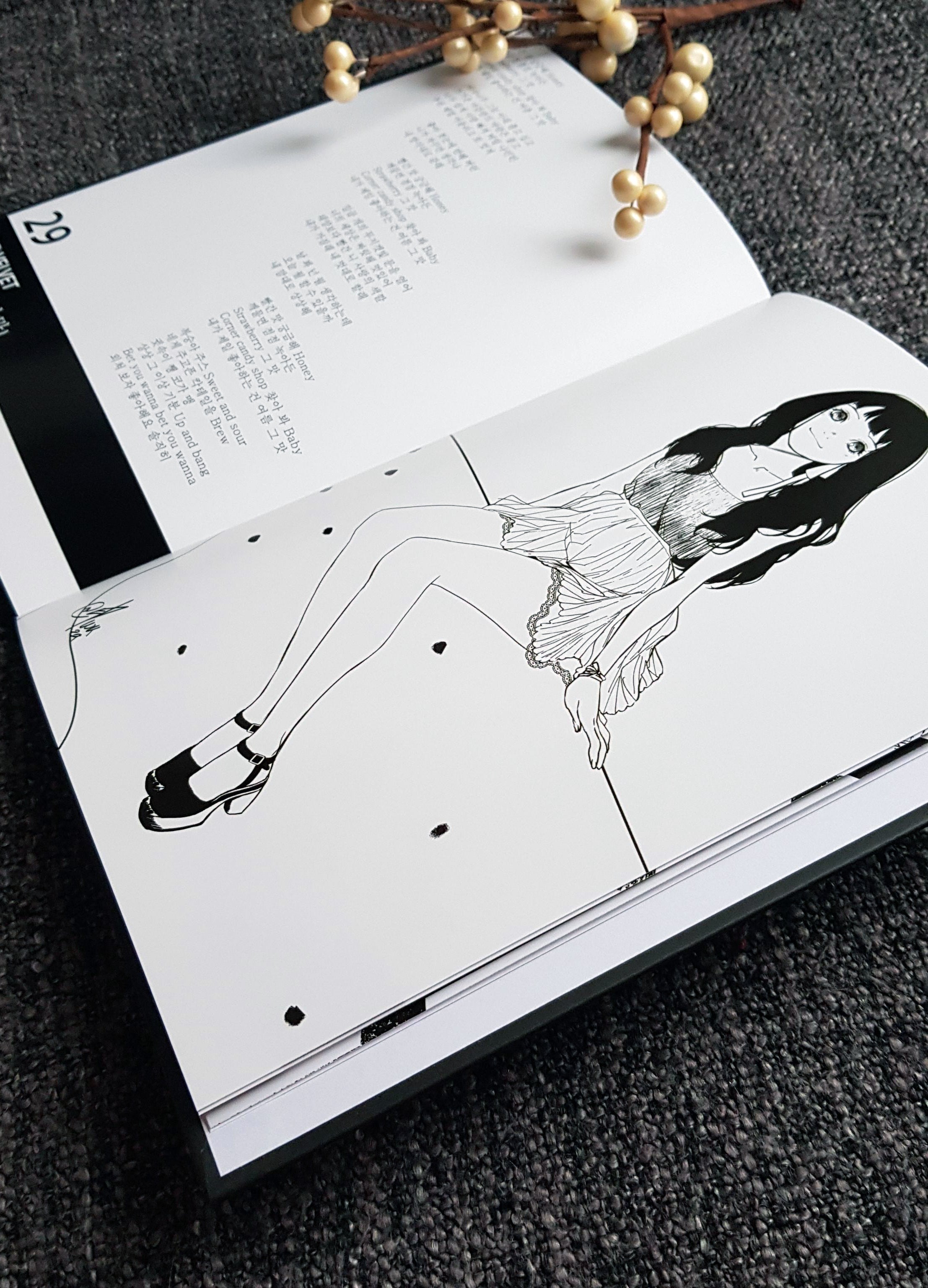 ARTBOOK KPOP Inktober 2018 - EDIllustration