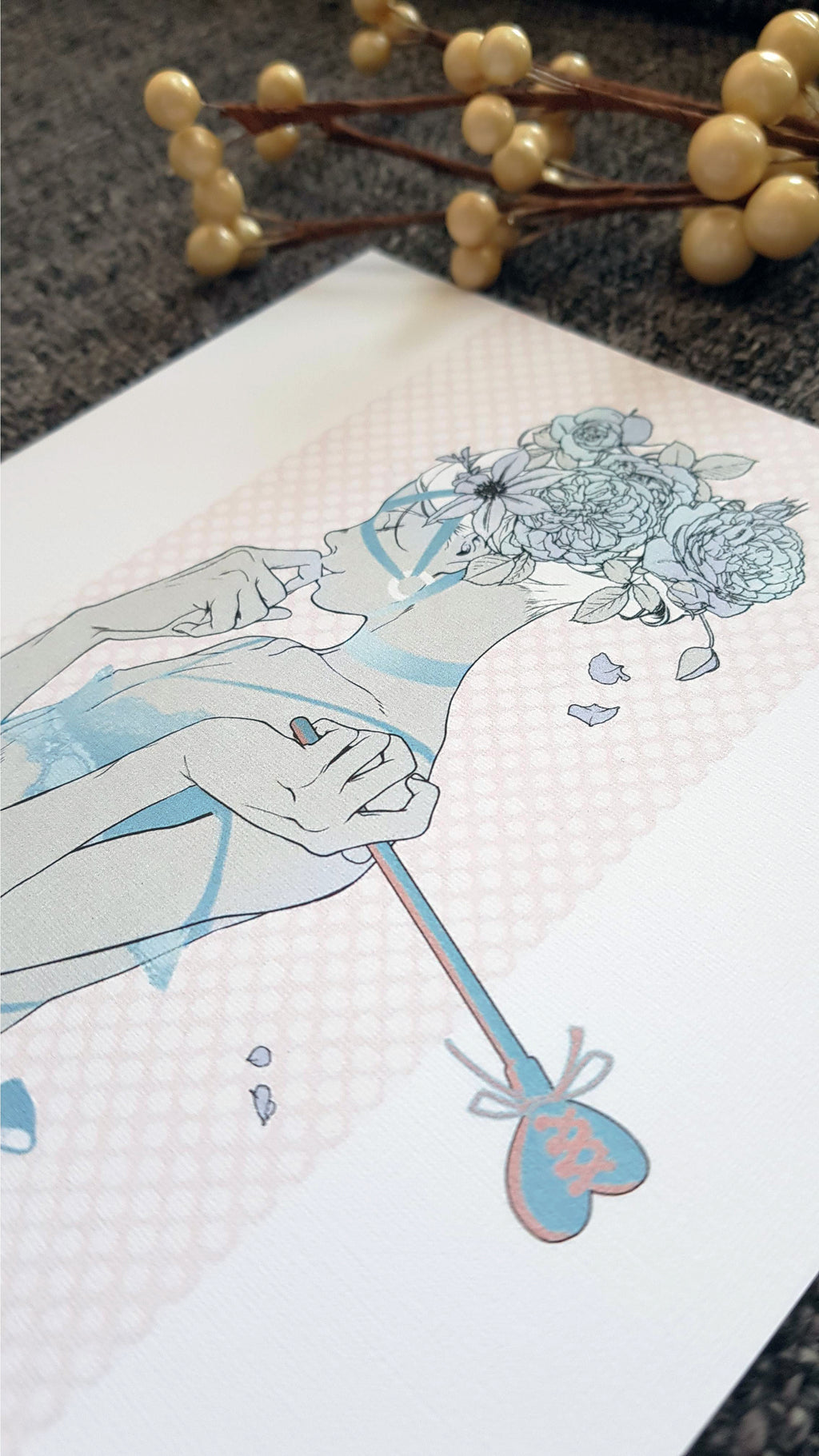 PRINT pastel baby Sunao - EDIllustration
