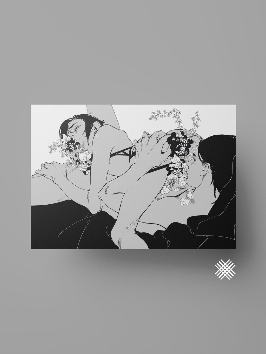 PRINT KINK20 - 69 (flower edition) - EDIllustration