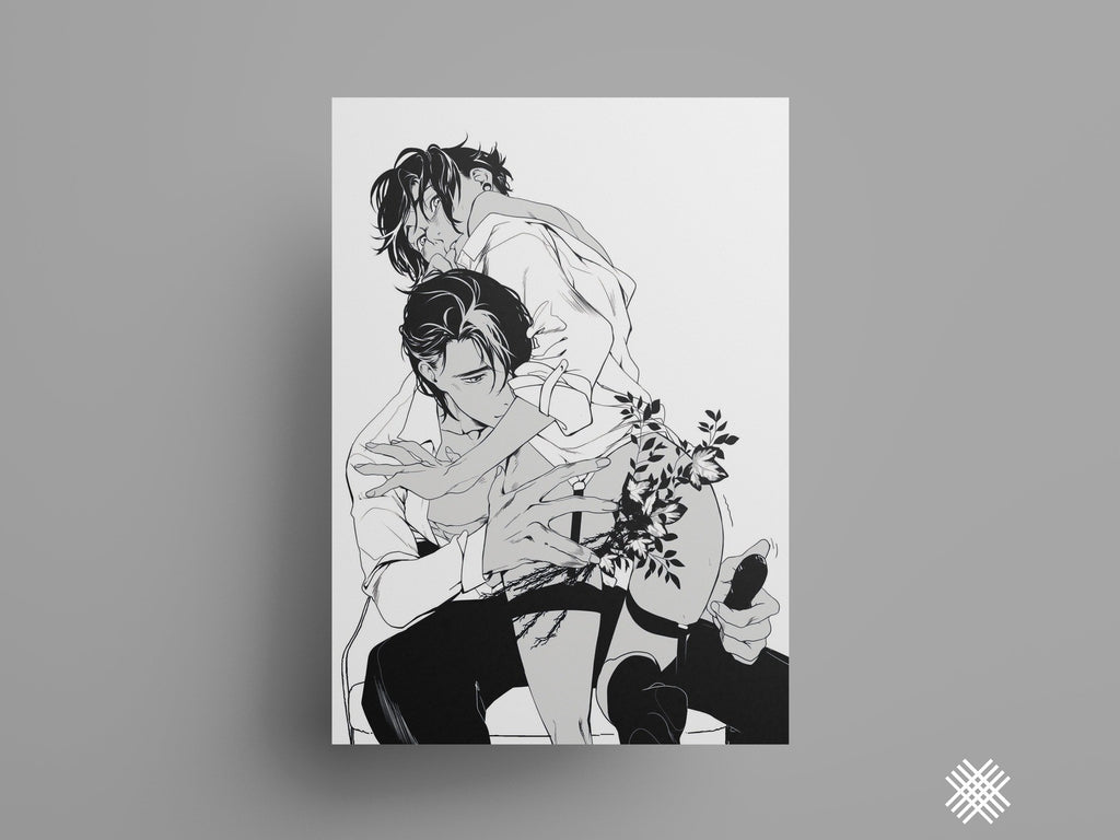 PRINT KINK20 - plug (flower edition) - EDIllustration